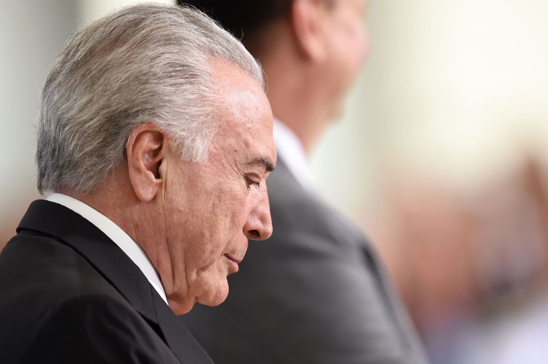 El expresidente conservador de Brasil Michel Temer (2016-2018) fue detenido este jueves por orden de un juez de la operación anticorrupción Lava Jato, informaron medios brasileños.
 Foto: AFP