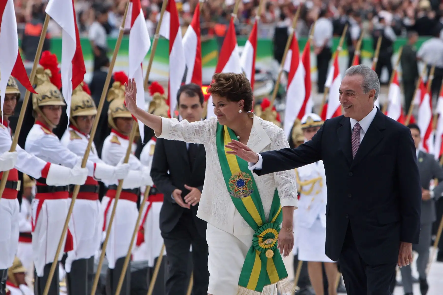 Temer, de 78 años, del Movimiento Democrático Brasileño (MDB), era vicepresidente de Dilma Rousseff, a quien sustituyó en mayo del 2016. Foto: AFP