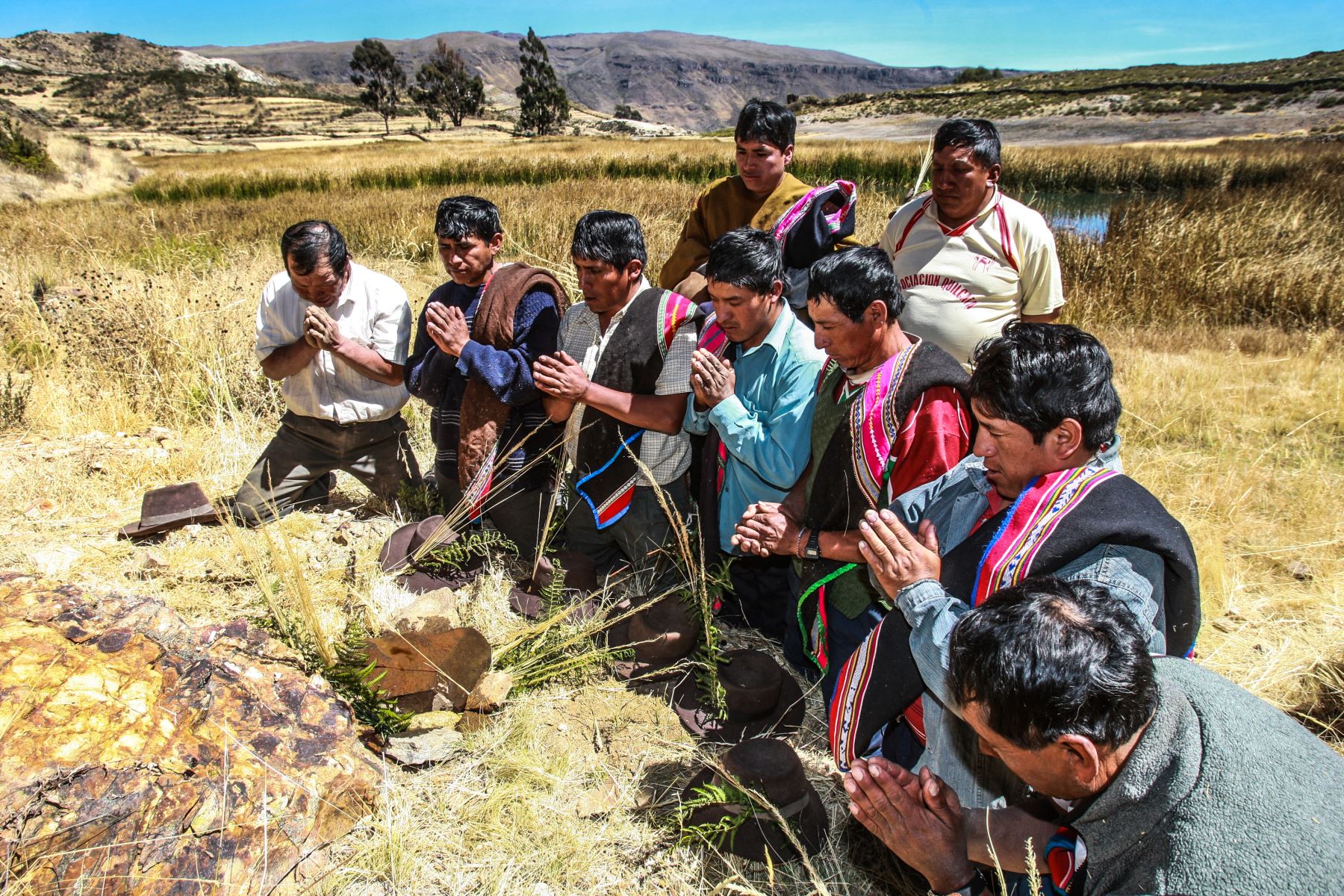 El Yaky Raymi, o Fiesta del Agua, es la celebración andina que rinde homenaje al agua. ANDINA/Carlos Lezama