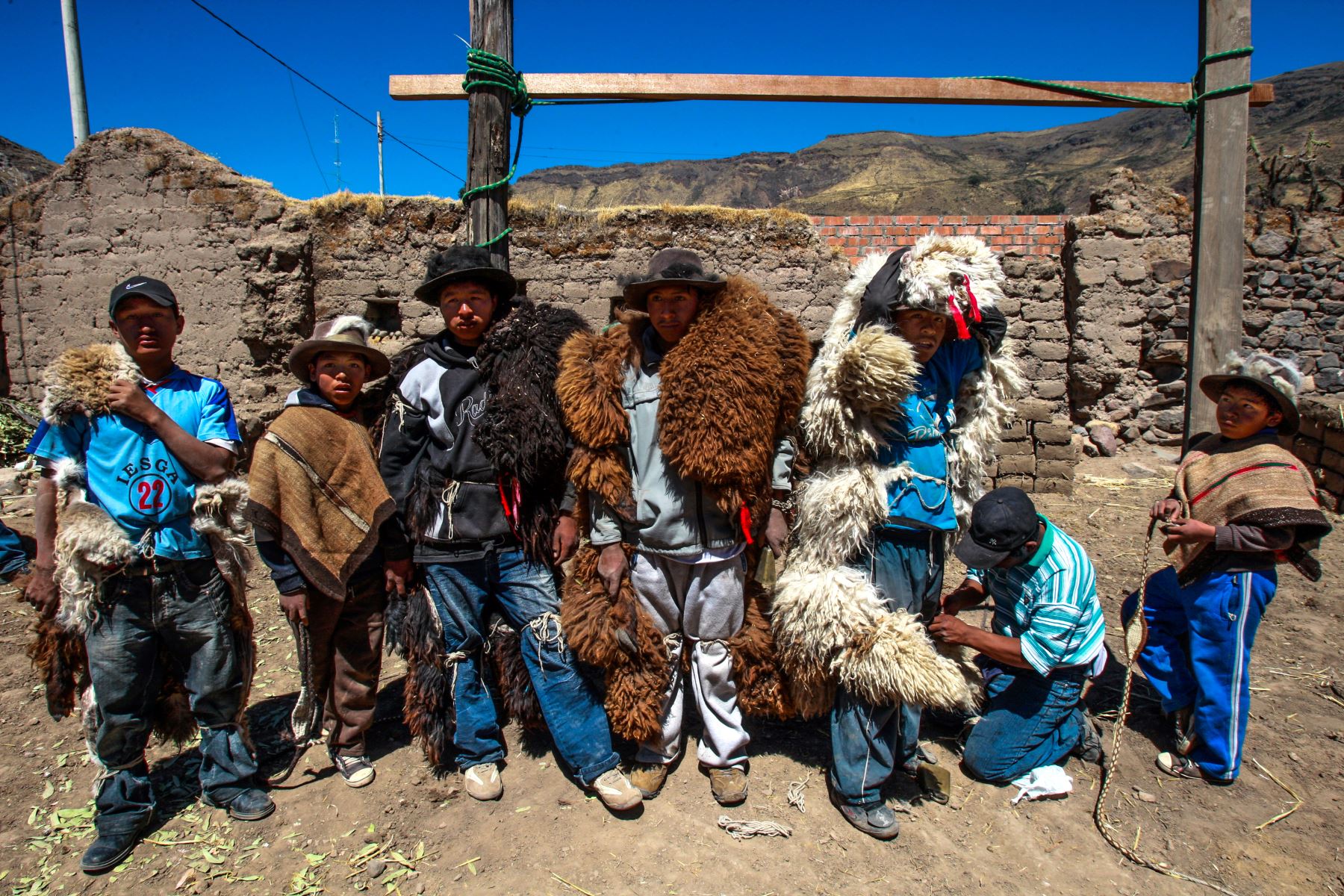 El Yaku Raymi (o Fiesta del Agua) es una de las fiestas que se celebran al agua y es una festividad principal del pueblo de Carmen Salcedo-Andamarca, ubicado en la provincia de Lucanas, región Ayacucho. Foto: ANDINA/Carlos Lezama