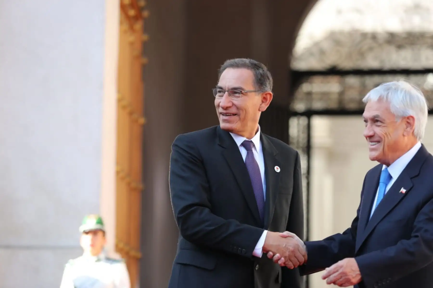 El presidente Martín Vizcarra se encuentra en Santiago de Chile, donde participará en el Encuentro de Presidentes de América del Sur 2019, que se realiza en el Palacio de la Moneda.Foto: ANDINA/ Prensa Presidencia