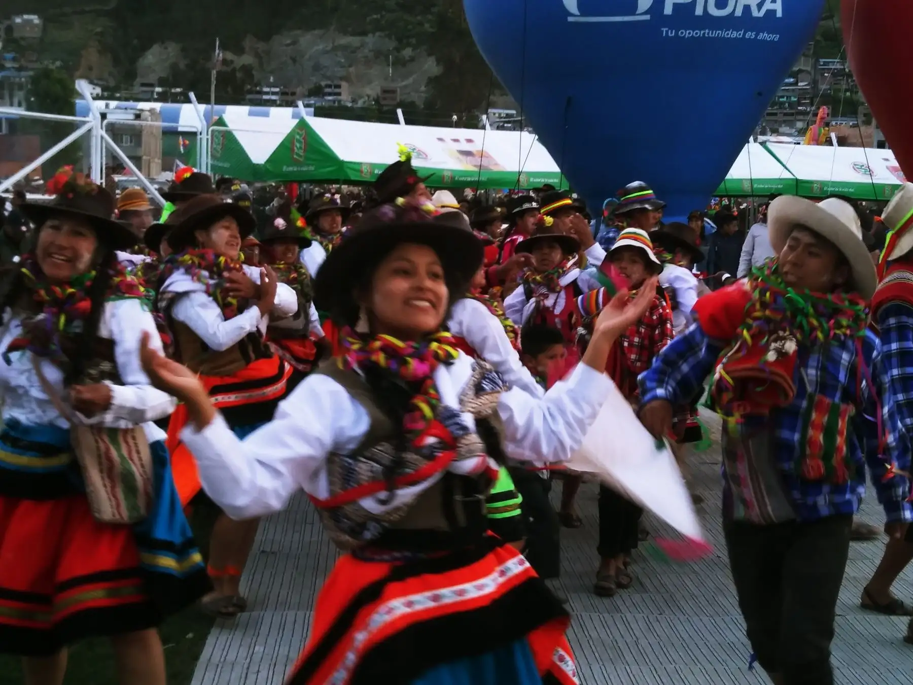 Más de 120 delegaciones exhibieron sus mejores coreografías y tradiciones ancestrales. Foto: Luis Zuta Dávila.