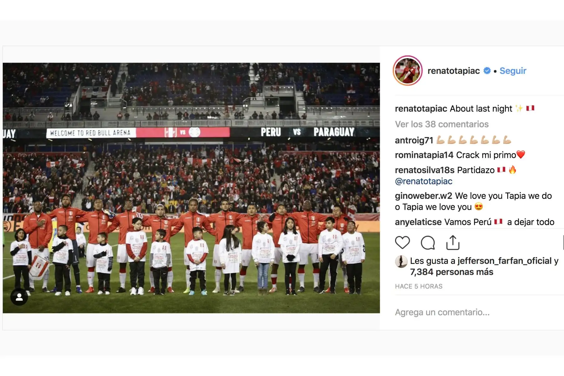 Selección Peruana de Fútbol celebra luego del triunfo ante Paraguay.
Foto: INTERNET/Medios