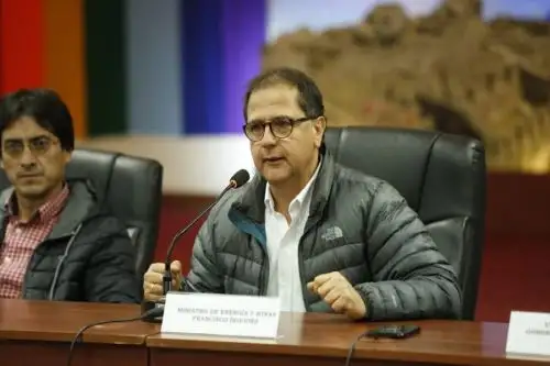 Ministro de Energía y Minas, Francisco Ísmodes.