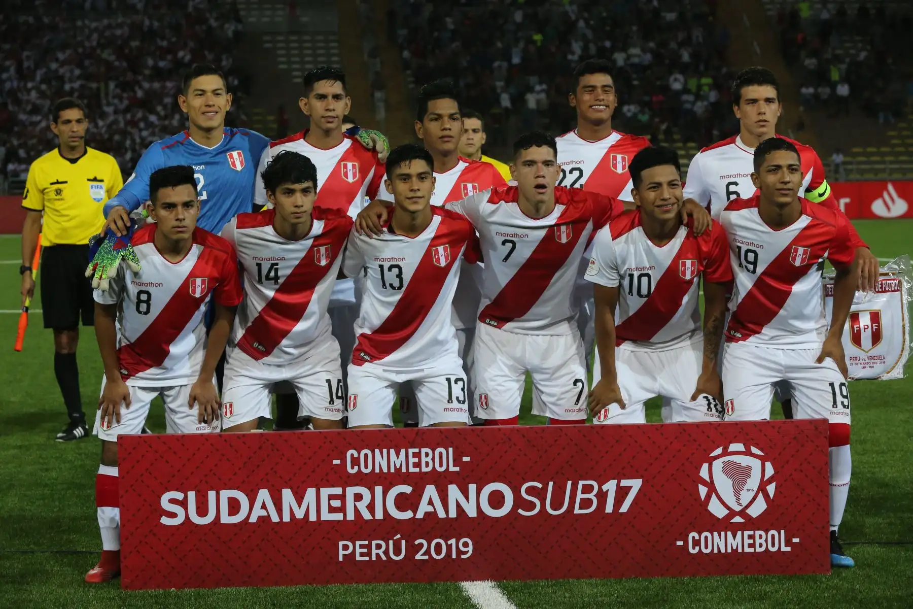 Perú empató sin goles con Venezuela por el Campeonato Sudamericano Sub-17, en el estadio UNMSM.Foto: ANDINA/Jhony Laurente
