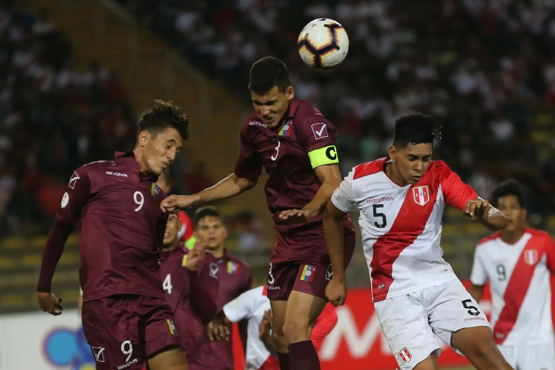 Perú empató sin goles con Venezuela por el Campeonato Sudamericano Sub-17, en el estadio UNMSM.Foto: ANDINA/Jhony Laurente