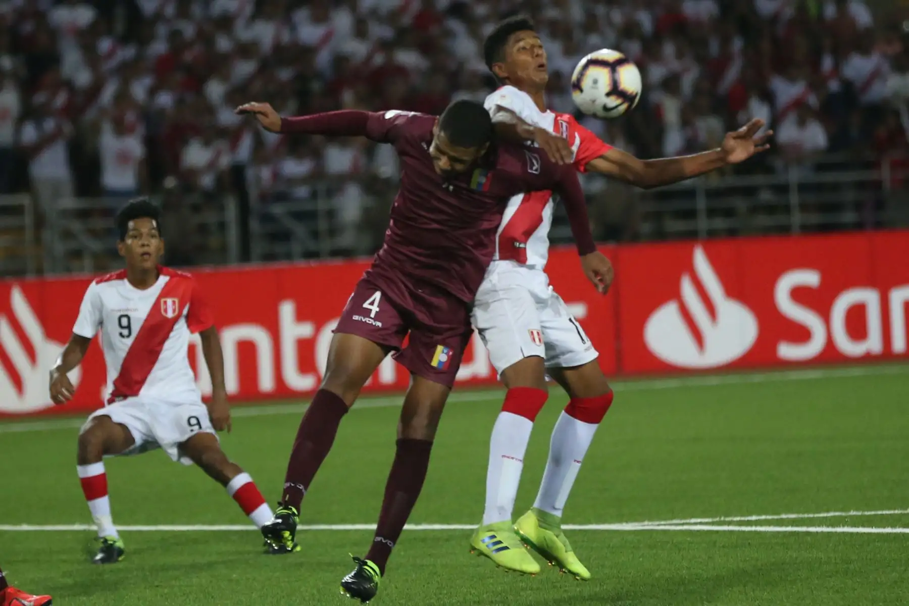 Perú empató sin goles con Venezuela por el Campeonato Sudamericano Sub-17, en el estadio UNMSM.Foto: ANDINA/Jhony Laurente