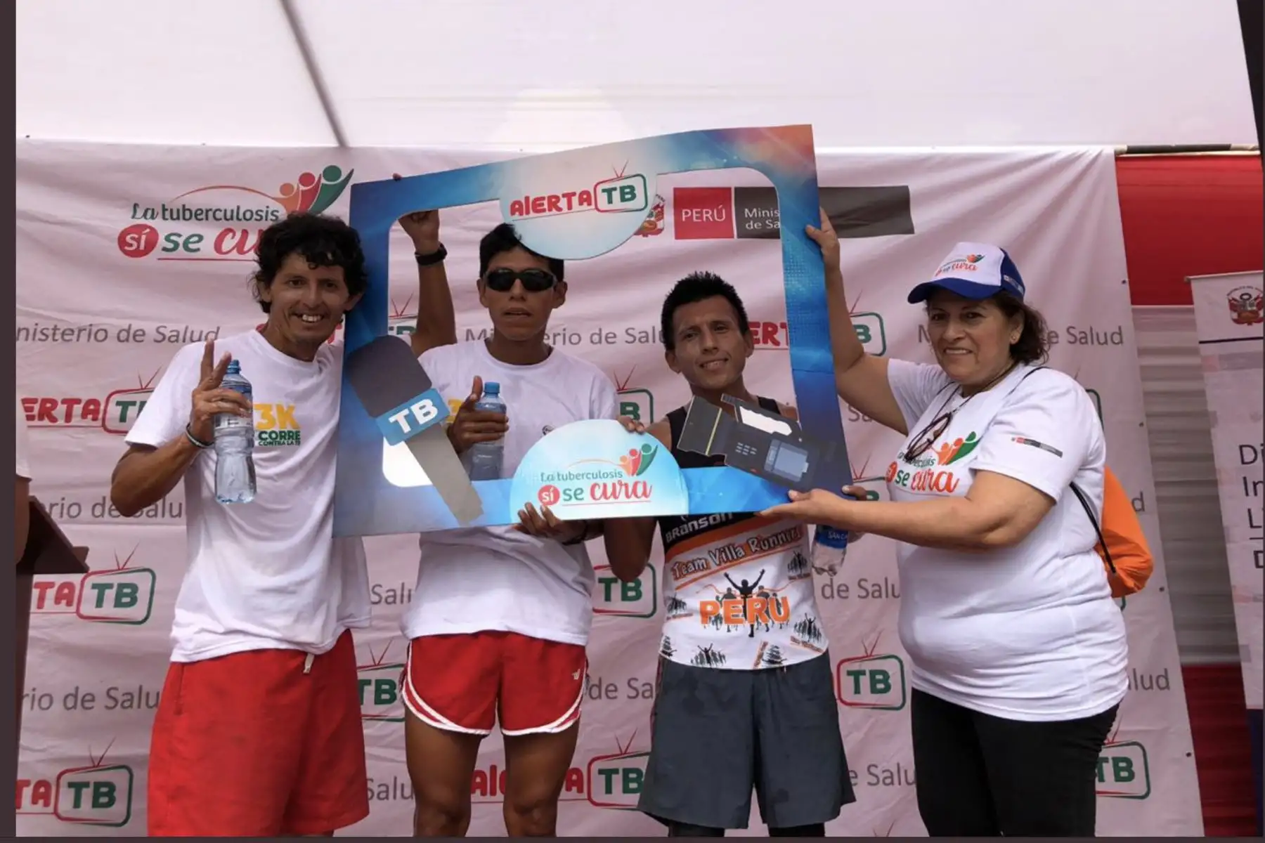 Ministerio de Salud organiza carrera 3k contra la tuberculosis.Foto: ANDINA/Difusión MINSA