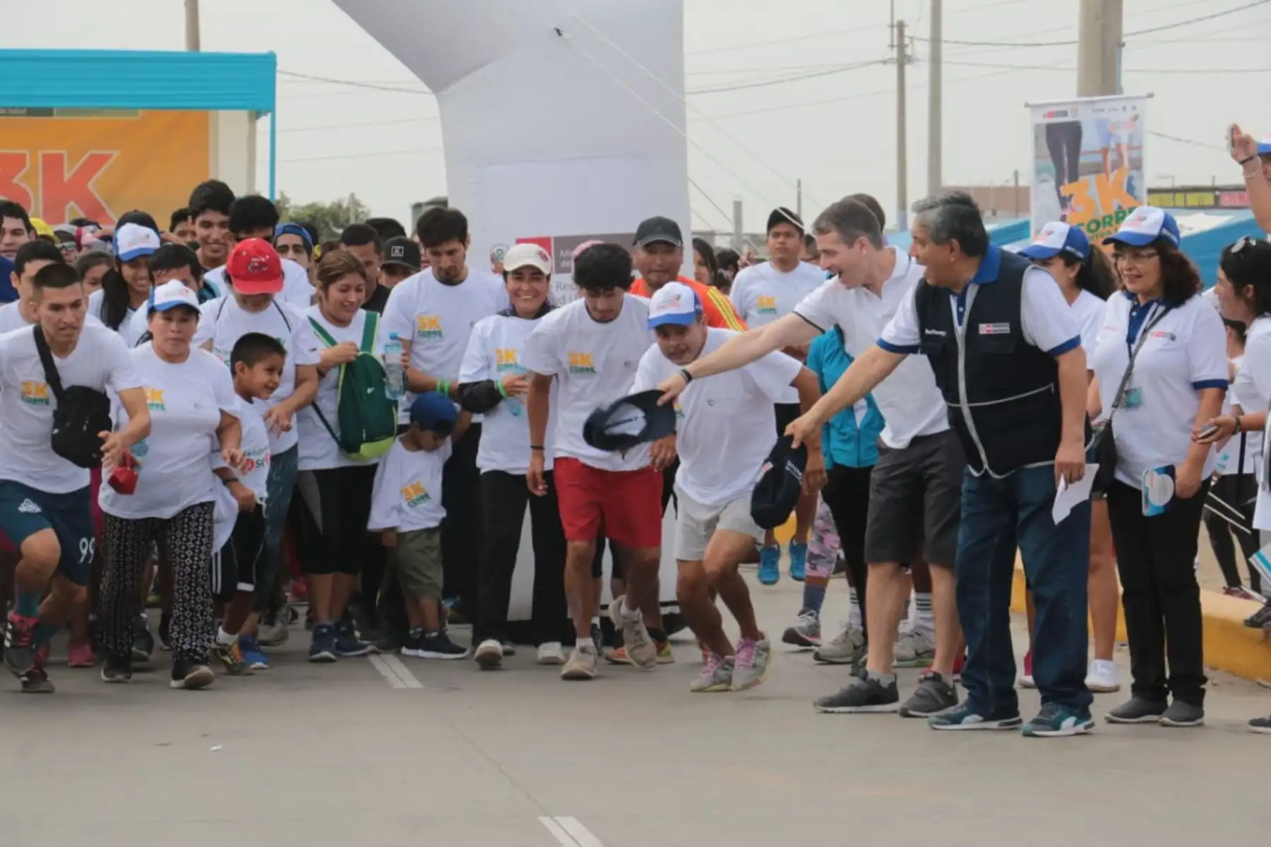 Ministerio de Salud organiza carrera 3k contra la tuberculosis.Foto: ANDINA/Difusión MINSA