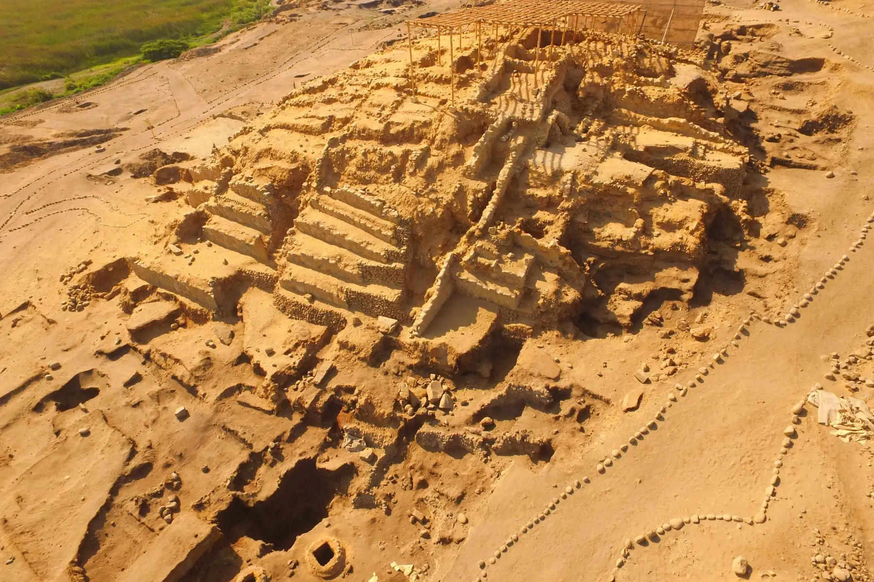 Áspero, la ciudad pesquera de la civilización Caral, lideró el intercambio intercultural hace 5,000 años. Foto: ANDINA/Difusión