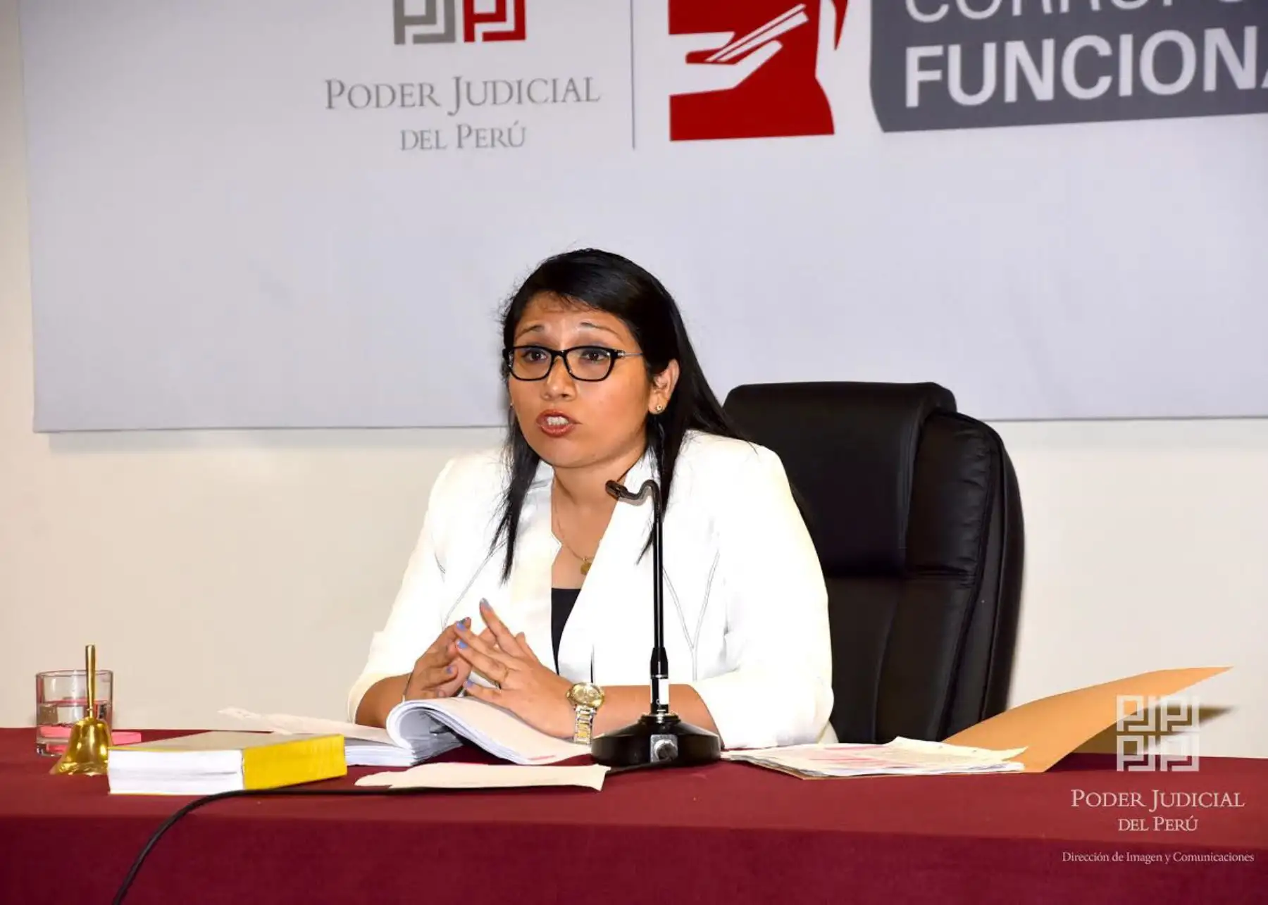 Jueza María Álvarez Camacho.