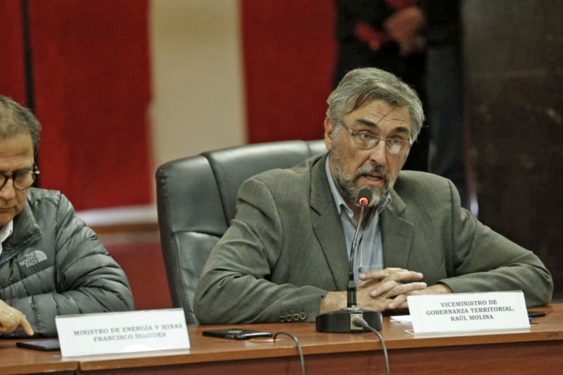 Viceministro de Gobernanza Territorial de la Presidencia del Consejo de Ministros (PCM), Raúl Molina.