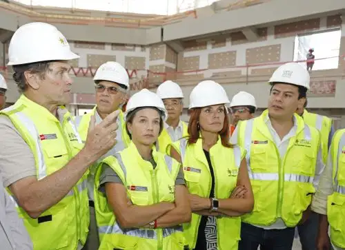 26/03/2019   Lima 2019: Mercedes Aráoz y congresistas visitaron sedes de Villa El Salvador Foto: ANDINA/Difusión