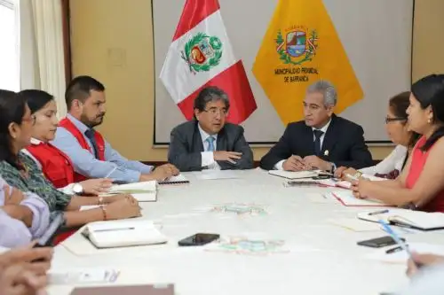 En la provincia limeña de Barranca, el contralor general, Nelson Shack, cumplió el primer día de jornada de supervisión de control gubernamental.