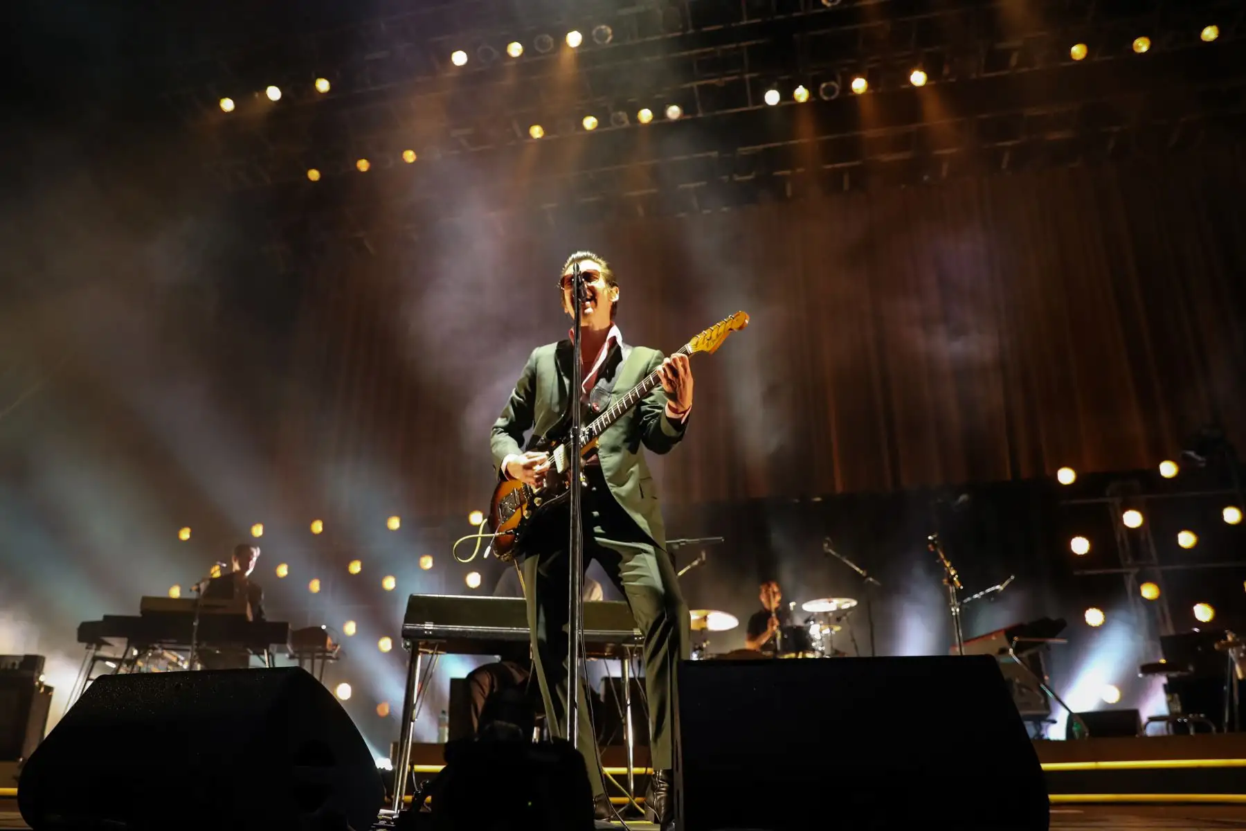 Presentación del Grupo Arctic Monkeys, en el jockey Club del Perú. Foto: ANDINA/Andrés Valle