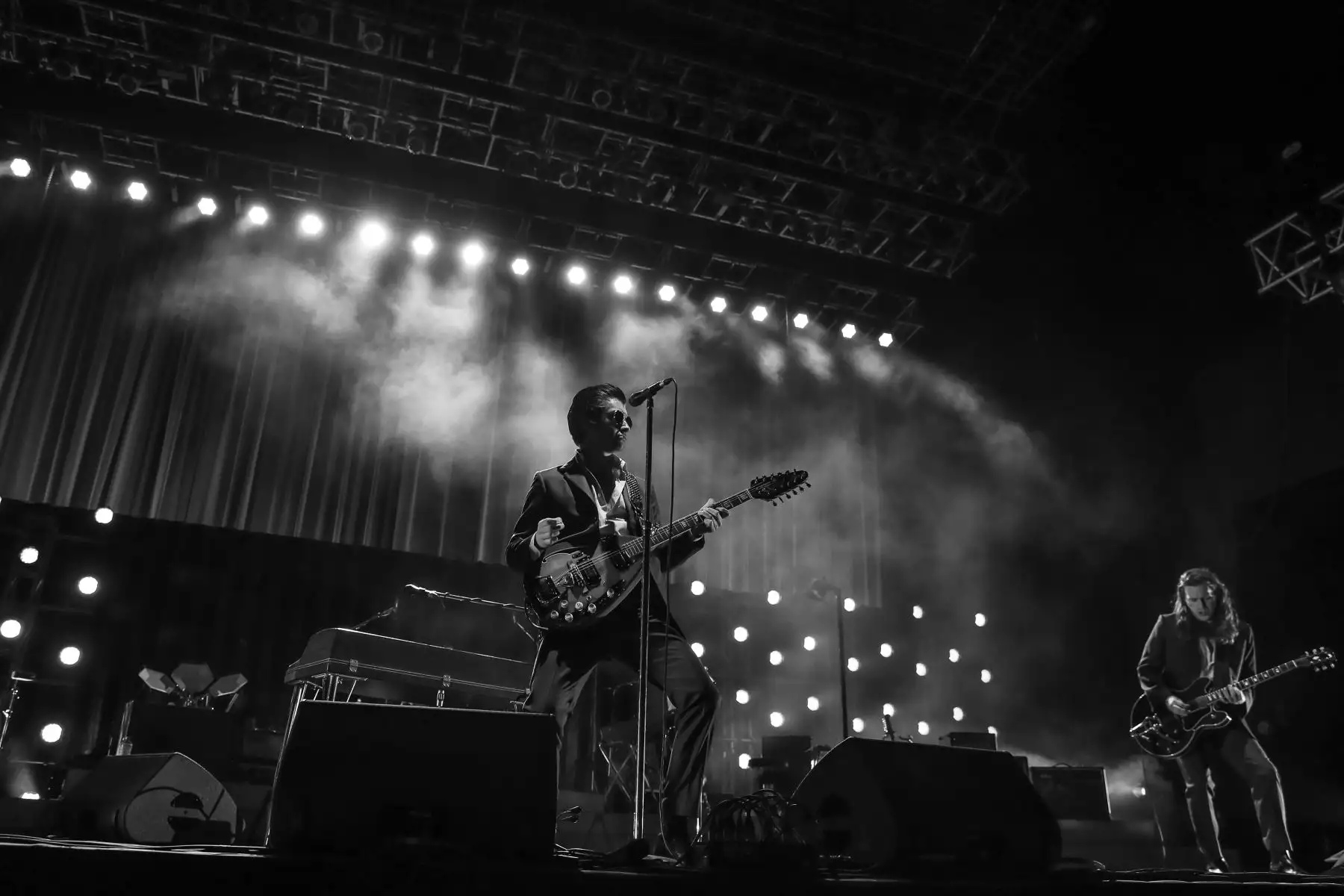 Presentación del Grupo Arctic Monkeys, en el jockey Club del Perú. Foto: ANDINA/Andrés Valle