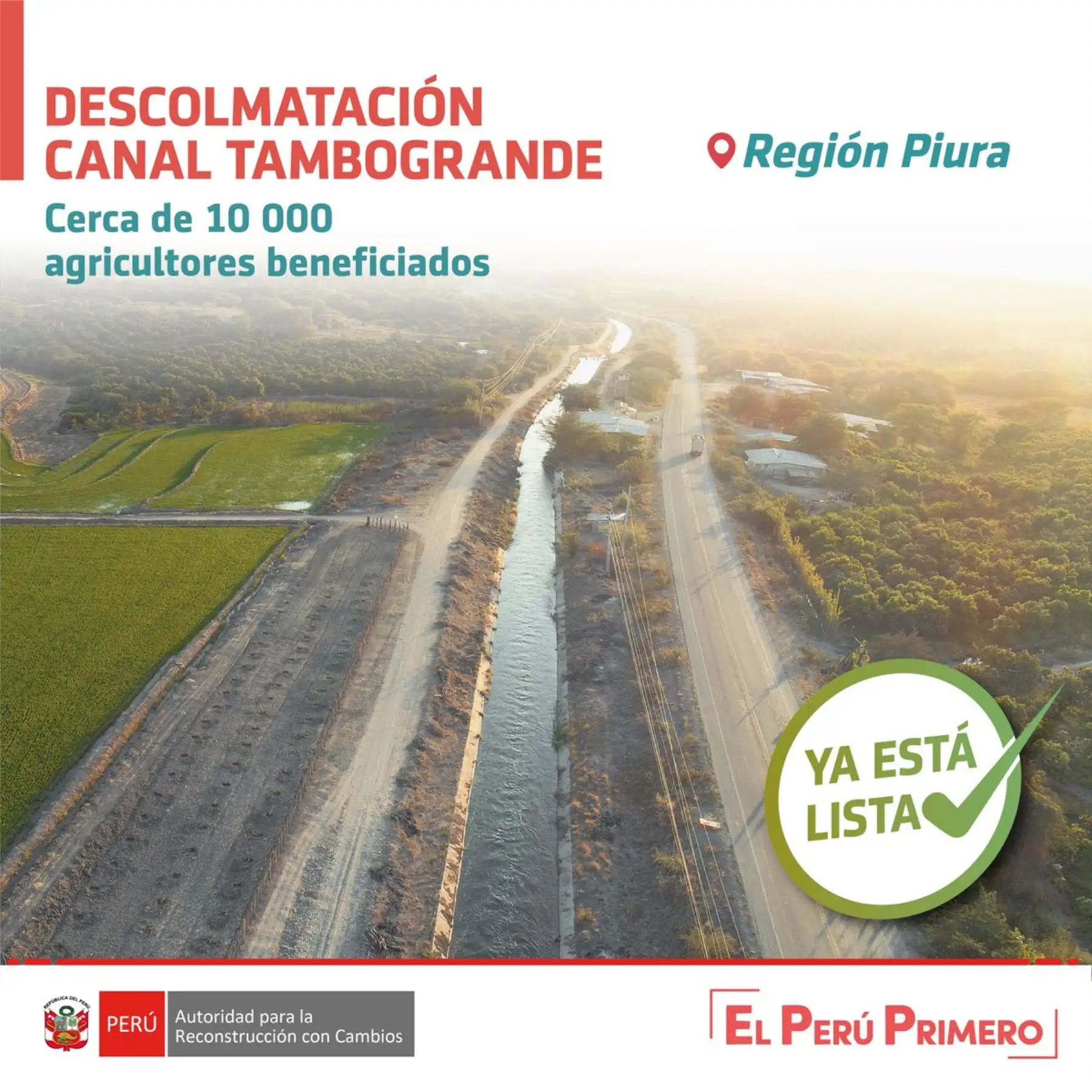 Reconstrucción. ANDINA/Difusión