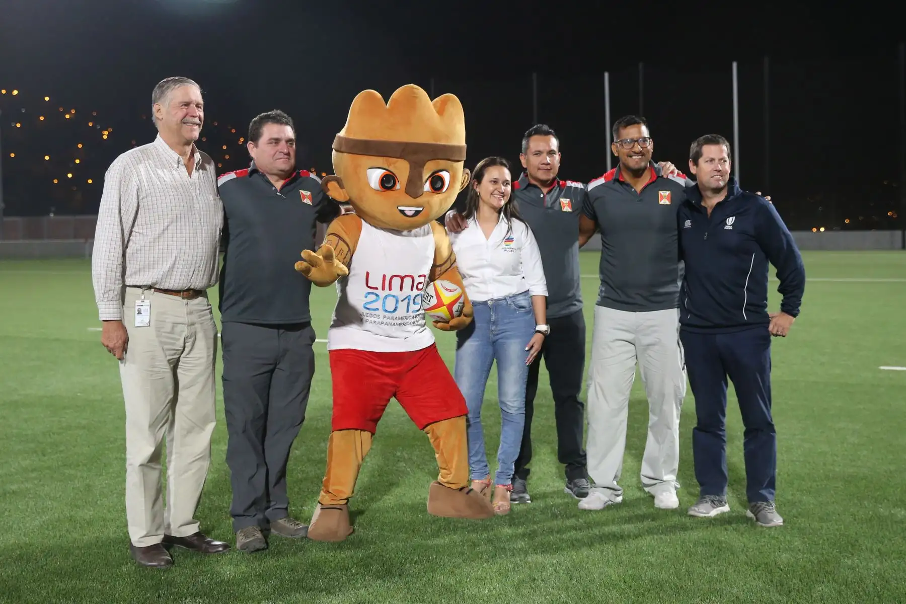 Lima 2019 entregó el Estadio de Rugby 7 a la Federación Deportiva Peruana de Rugby, en el Complejo Villa Maria del Triunfo.Foto: ANDINA/Jhony Laurente