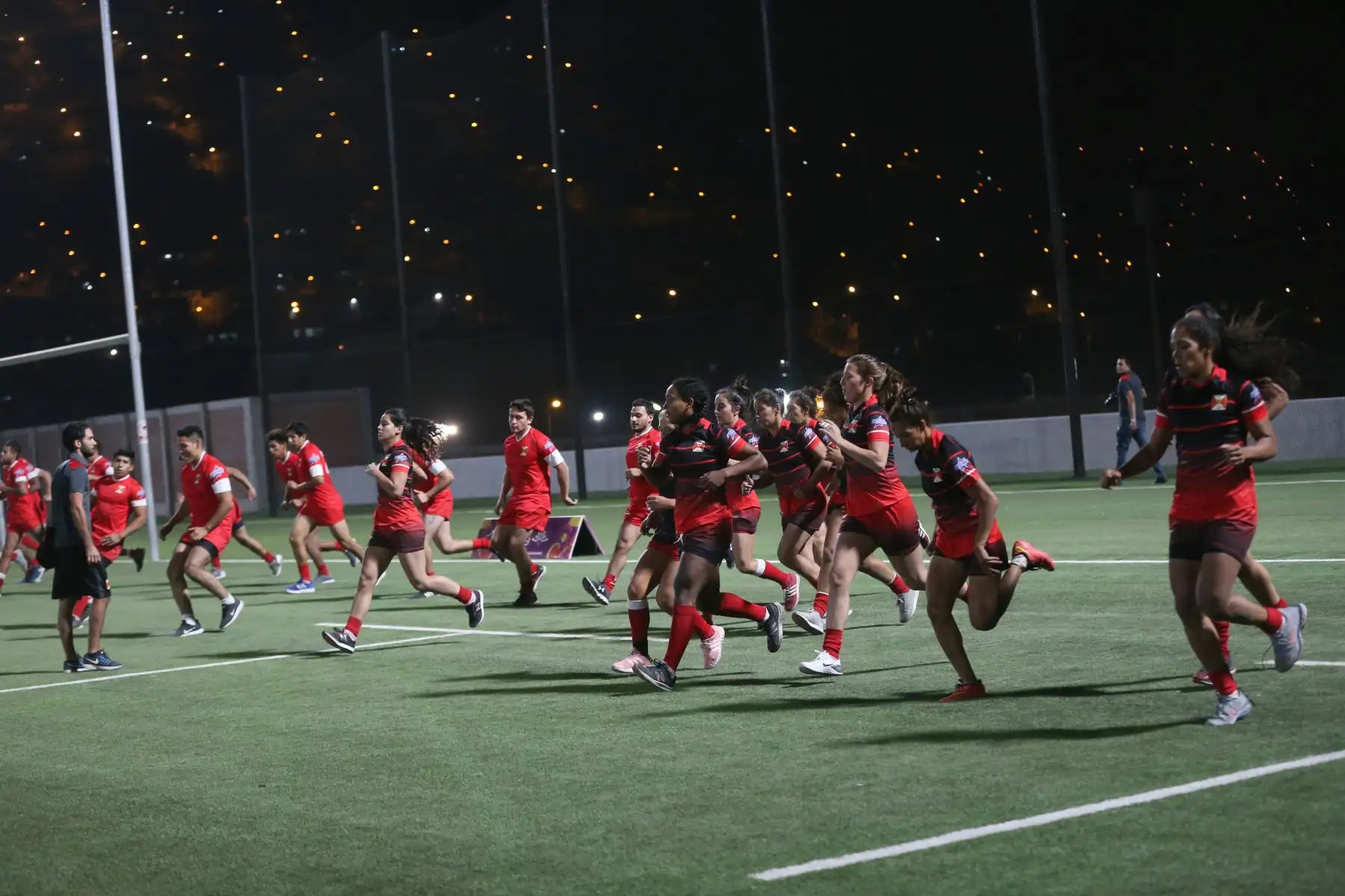 Lima 2019 entregó el Estadio de Rugby 7 a la Federación Deportiva Peruana de Rugby, en el Complejo Villa Maria del Triunfo.Foto: ANDINA/Jhony Laurente