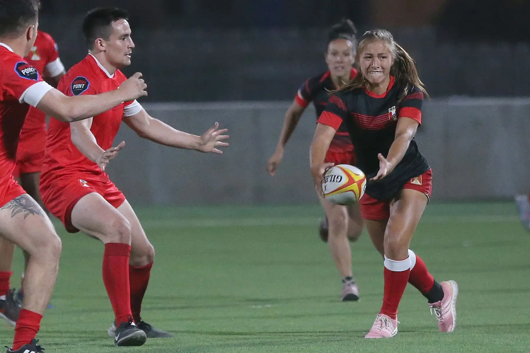 Lima 2019 entregó el Estadio de Rugby 7 a la Federación Deportiva Peruana de Rugby, en el Complejo Villa Maria del Triunfo.Foto: ANDINA/Jhony Laurente