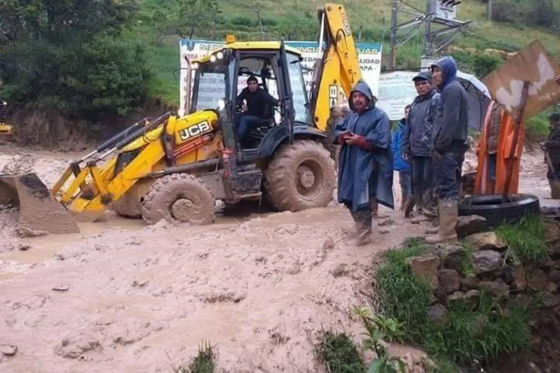 Intensas lluvias provocaron erosión fluvial en Pomabamba, región Áncash, que aún no han sido superados. Foto: INTERNET/Medios