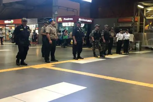 Policía realiza operativo en estaciones de Línea 1 del Metro de Lima Foto: Difusión