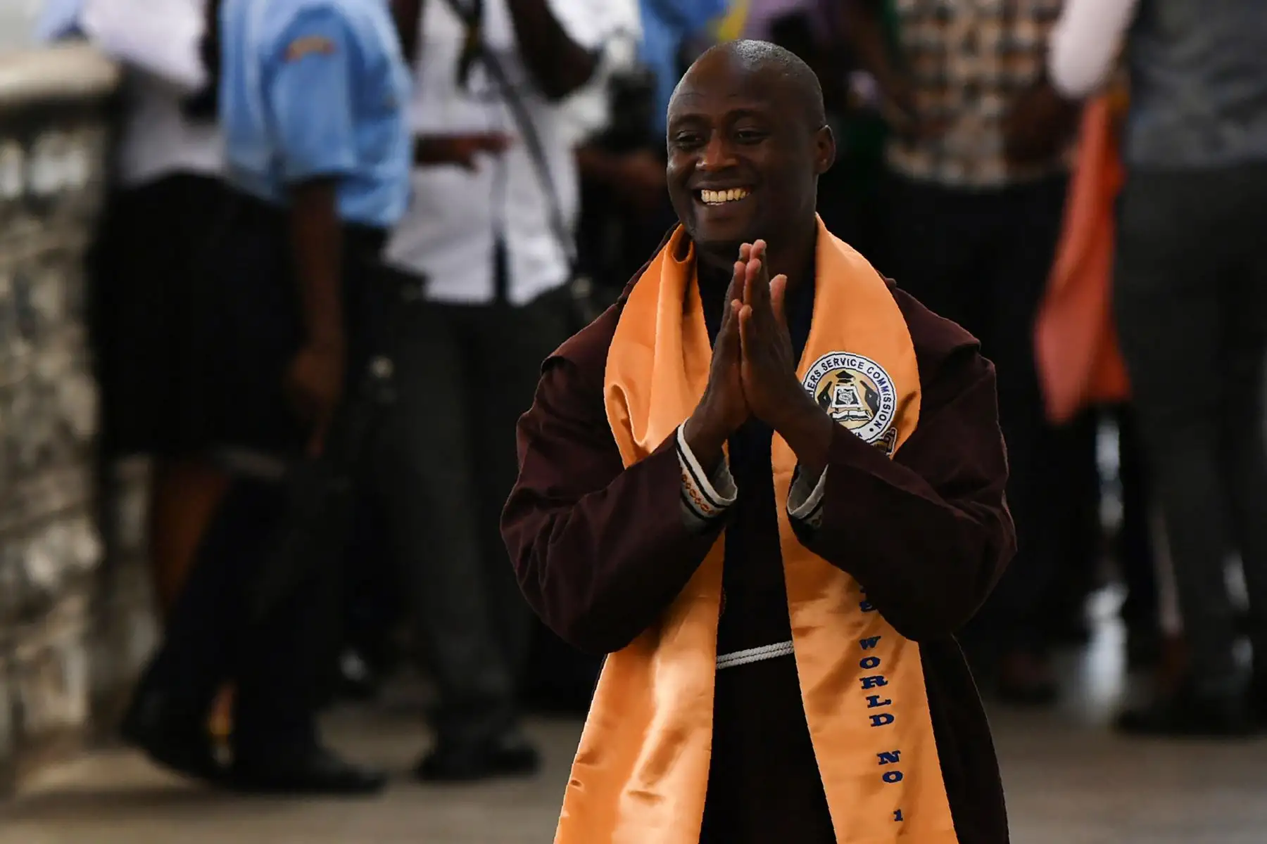 Peter Mokaya Tabichi, ganador del premio Global Teacher