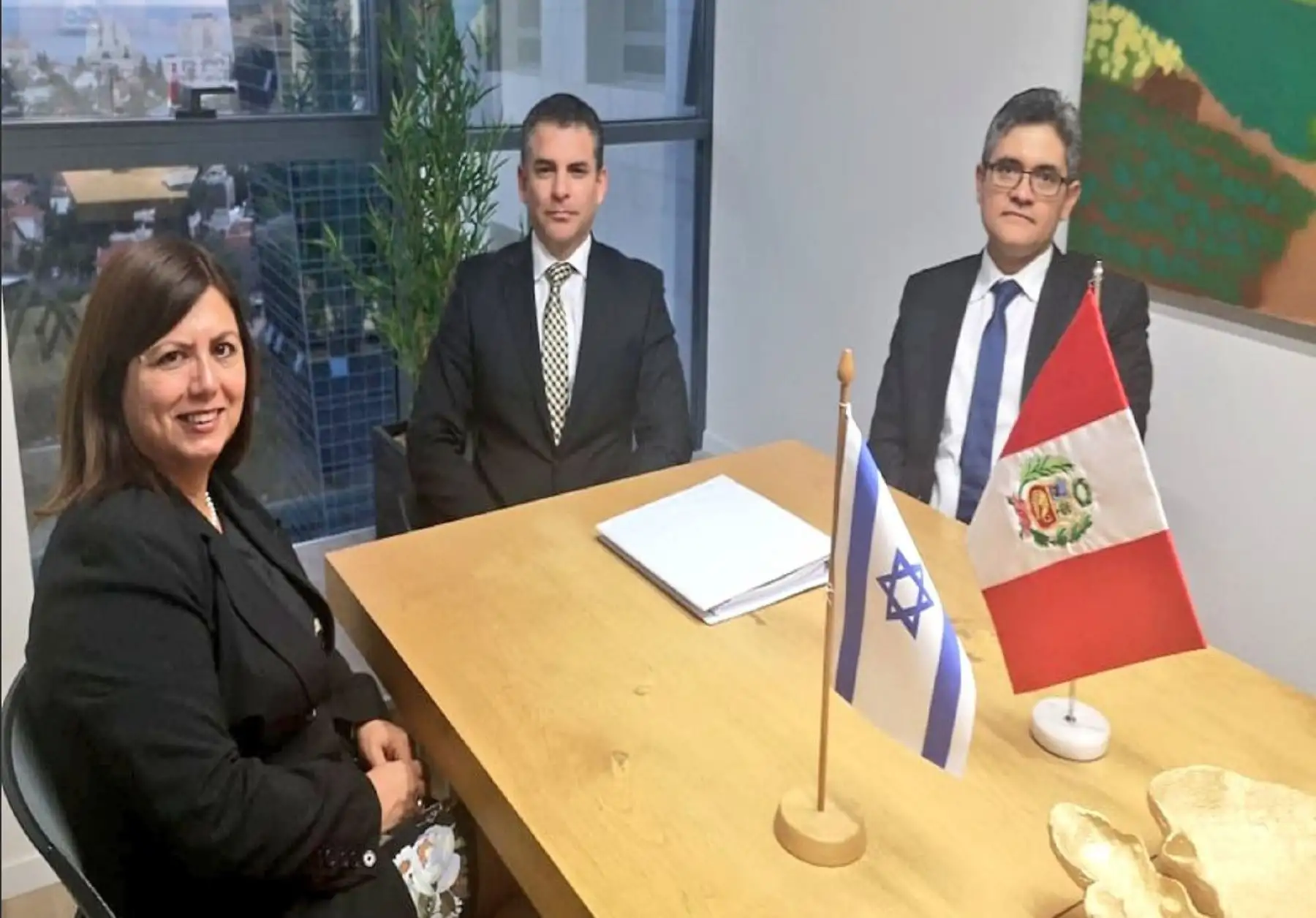 Ministerio Público suscribió acuerdo de colaboración con Josef Maiman.