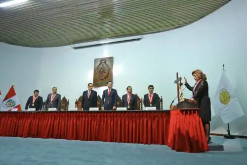 Zoraida Ávalos juró como nueva fiscal de la Nación. Foto: ANDINA/ Prensa Presidencia