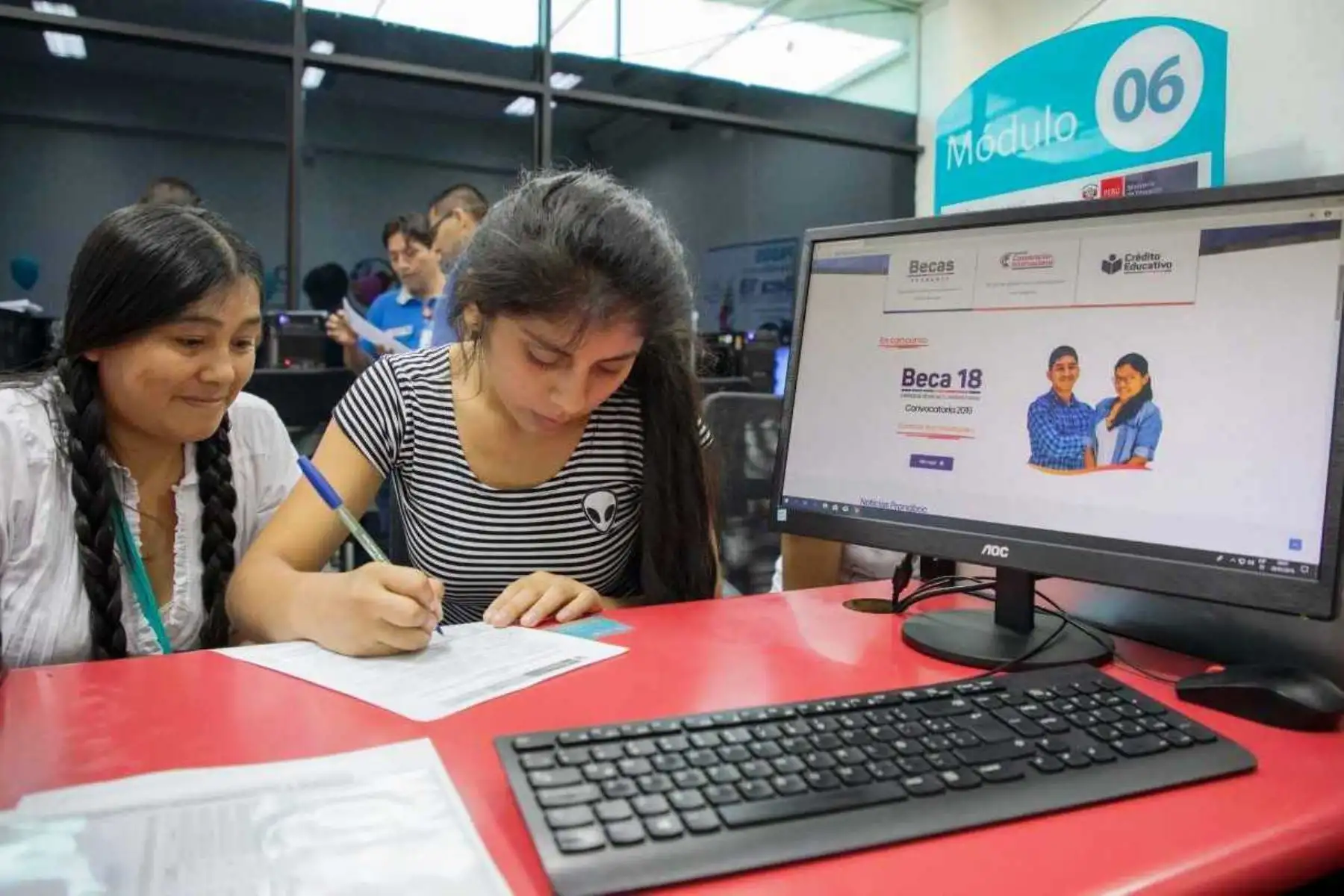 Gracias a asesoría de Pronabec, seleccionados escogieron carreras muy demandadas por mercado. Foto: ANDINA/Pronabec