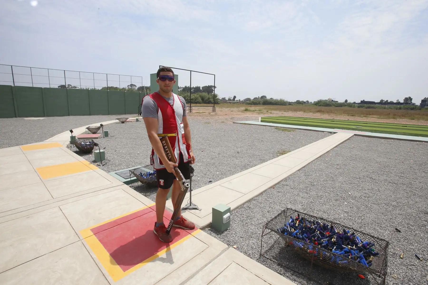 Panamericanos Lima 2019. Nicolas Pacheco, Selección Peruana de Tiro. Foto: ANDINA/Nathalie Sayago