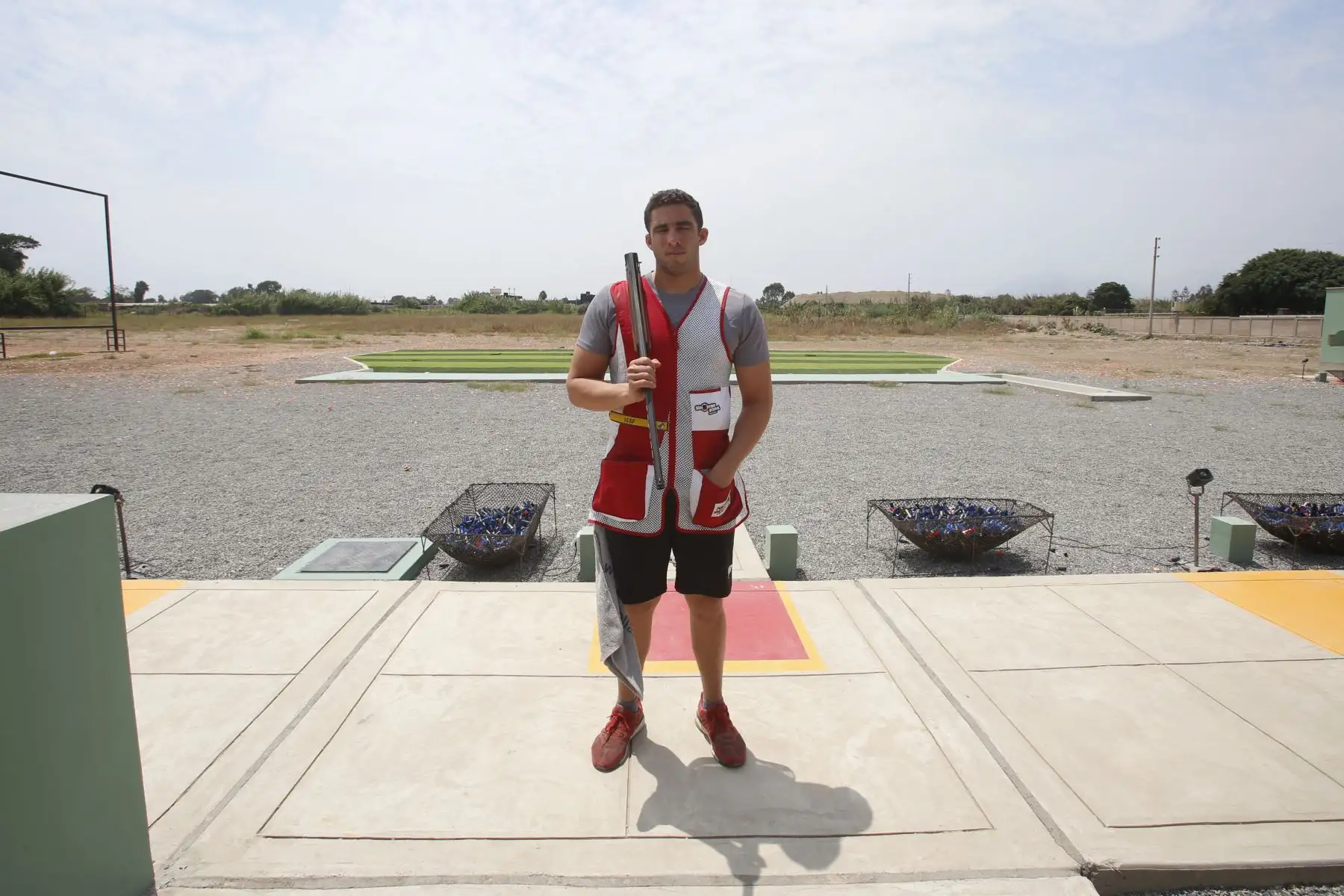 Panamericanos Lima 2019. Nicolas Pacheco, Selección Peruana de Tiro. Foto: ANDINA/Nathalie Sayago