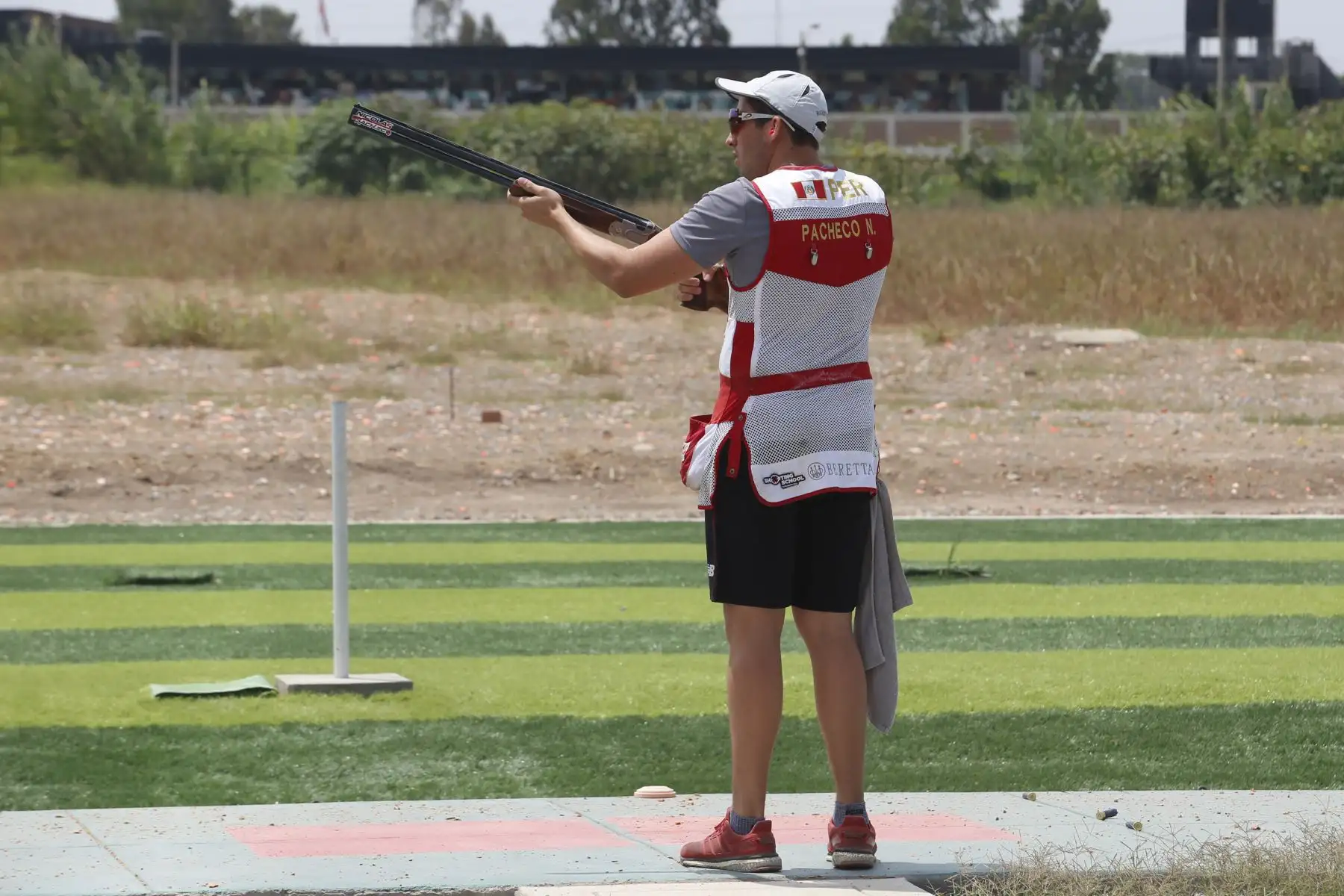 Panamericanos Lima 2019. Nicolas Pacheco, Selección Peruana de Tiro. Foto: ANDINA/Nathalie Sayago