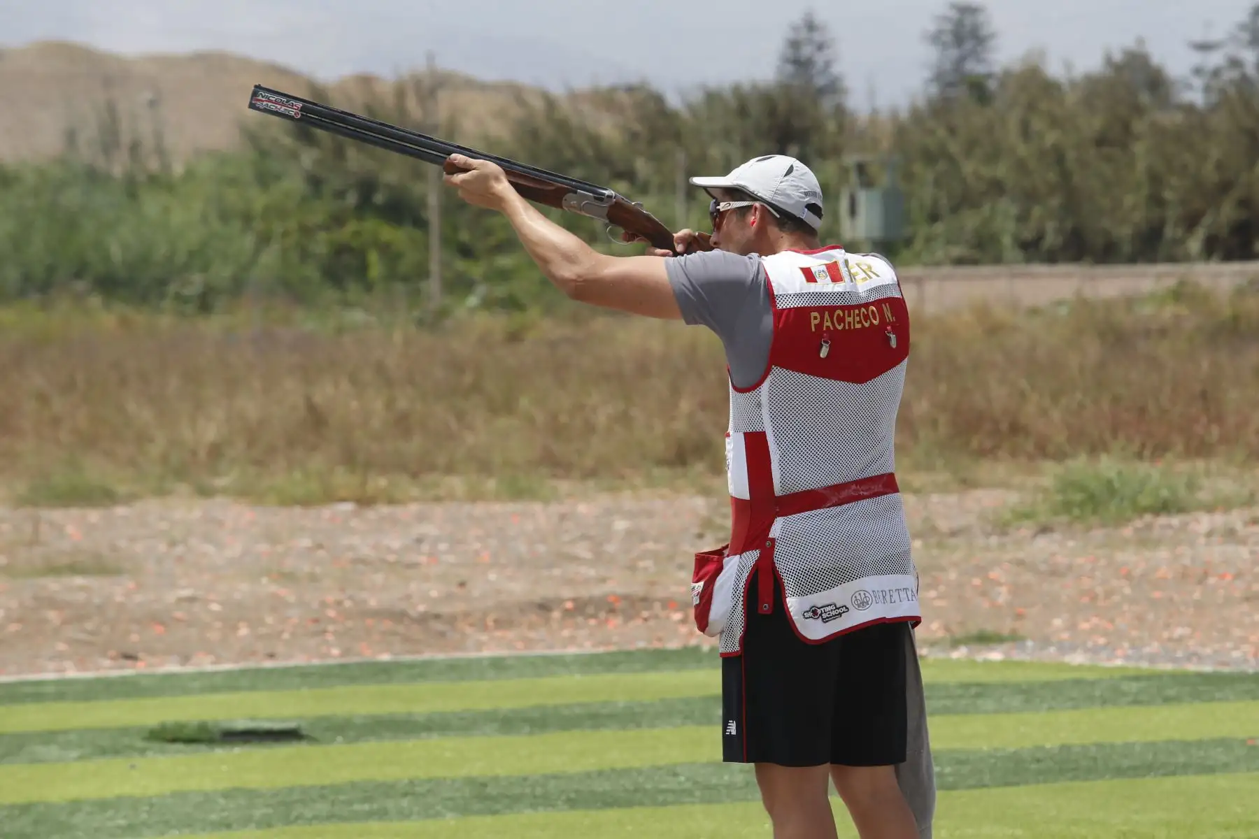 Panamericanos Lima 2019. Nicolas Pacheco, Selección Peruana de Tiro. Foto: ANDINA/Nathalie Sayago