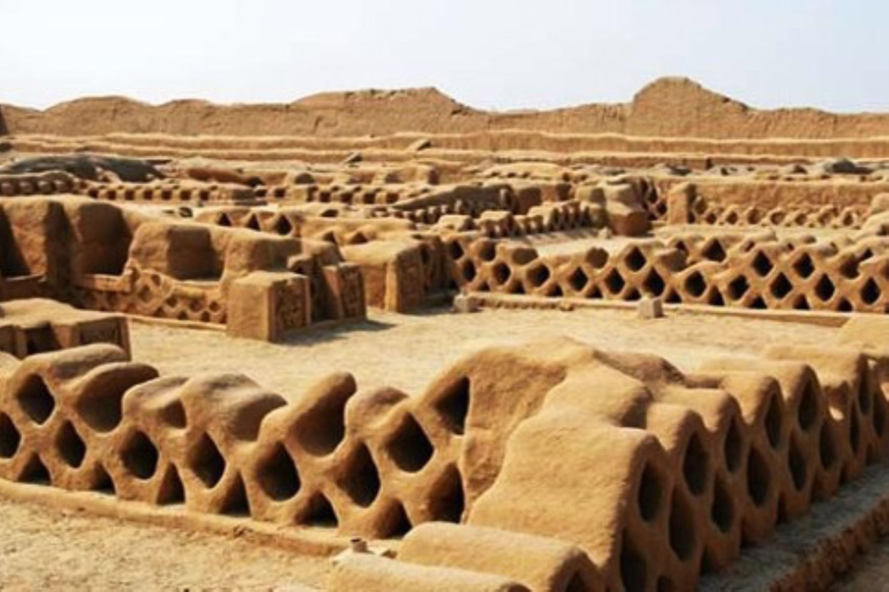 El Ministerio de Cultura aprobó el Plan Maestro para la conservación del complejo arqueológico Chan Chan. ANDINA/archivo