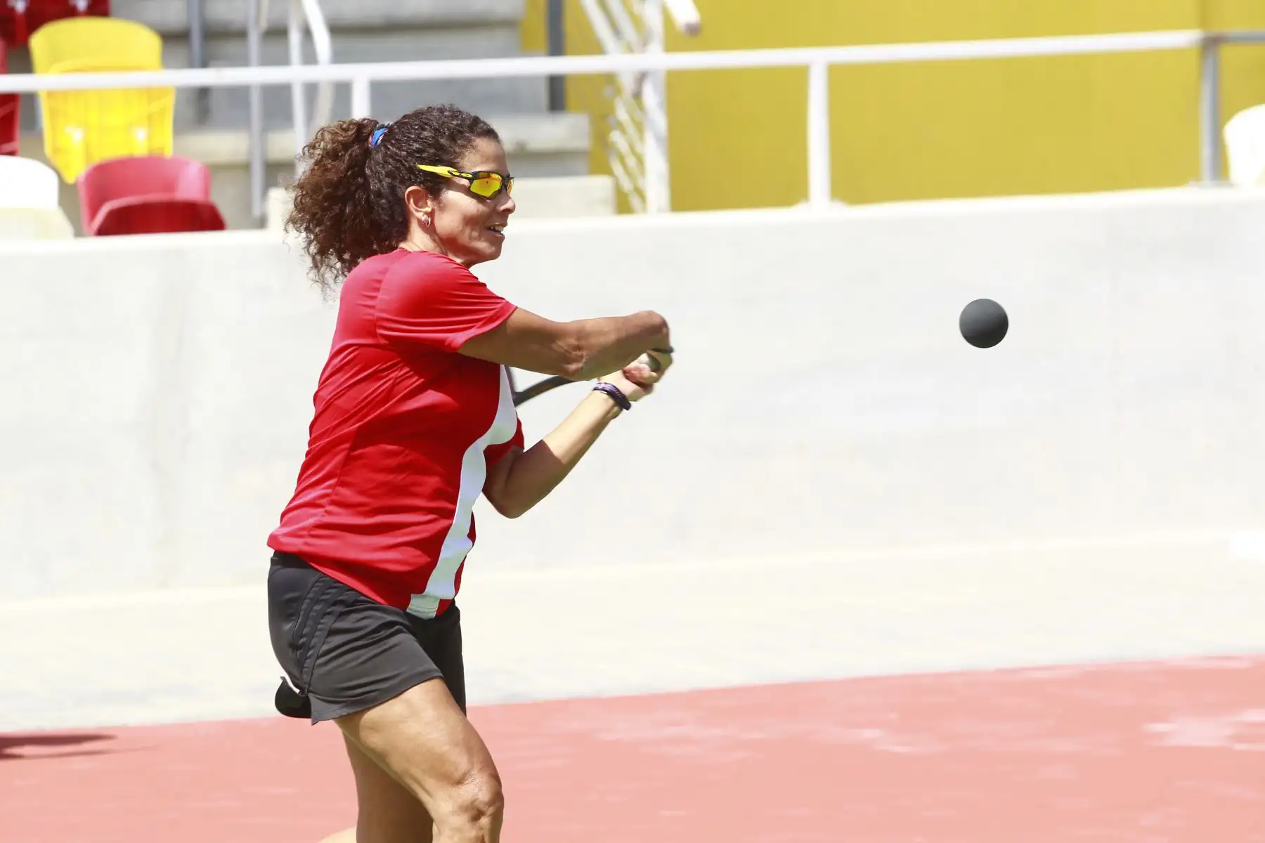 En el marco de Panamericanos Lima 2019 se hace entrega de canchas de pelota vasca y paleta frontón a la Federación Peruana de Paleta Frontón. Foto: ANDINA/Eddy Ramos