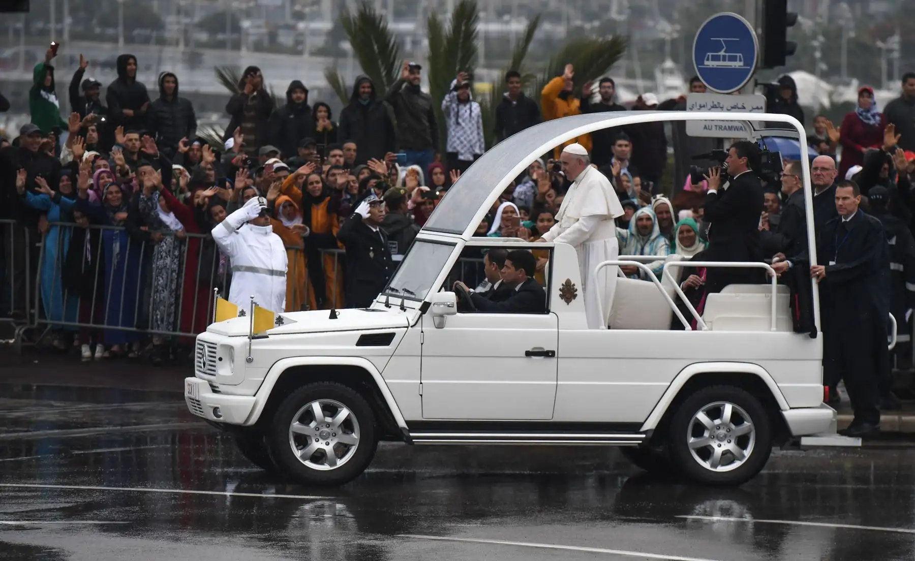 Papa Francisco visita Marruecos. AFP