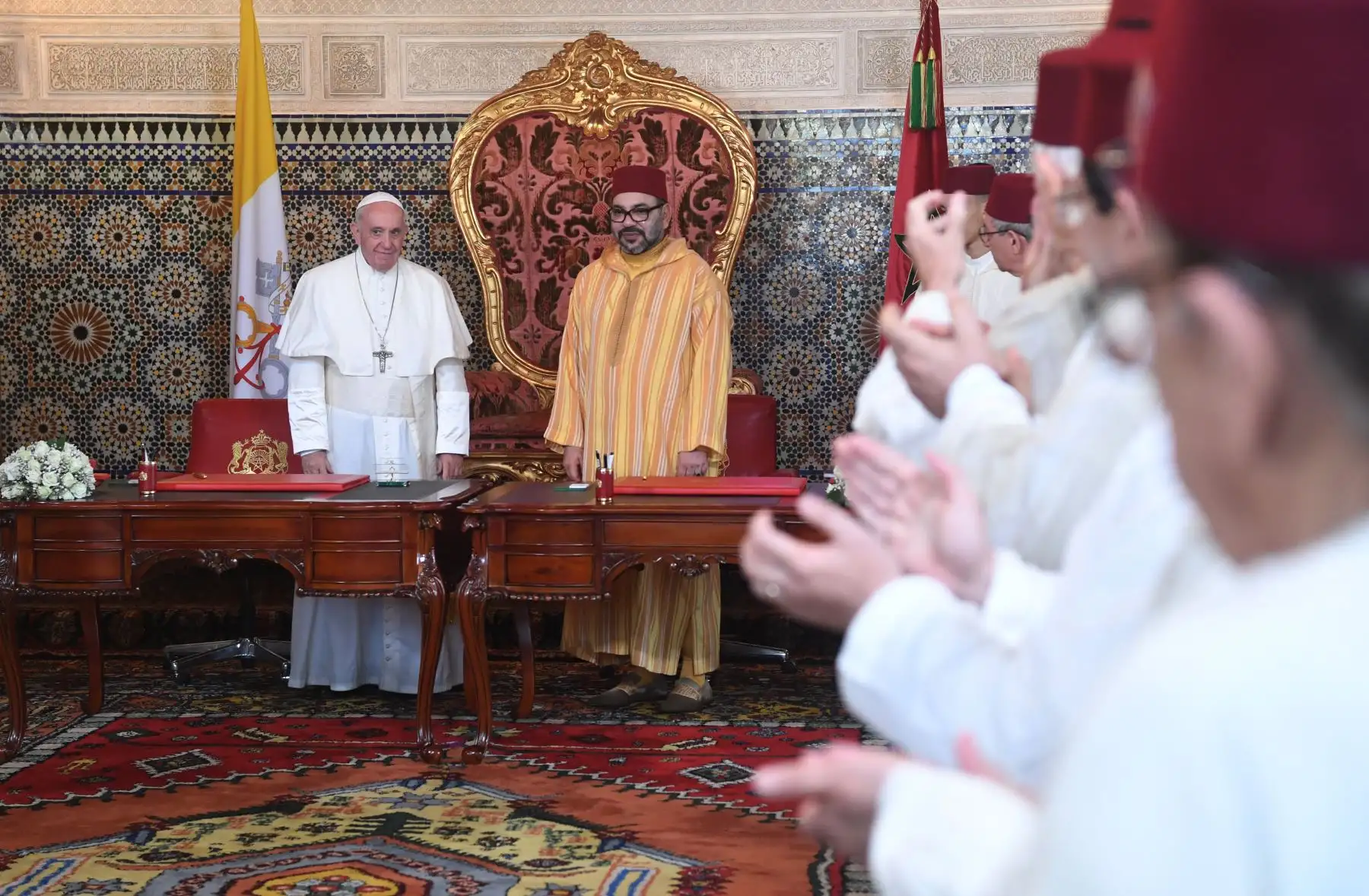 Papa Francisco visita Marruecos. AFP
