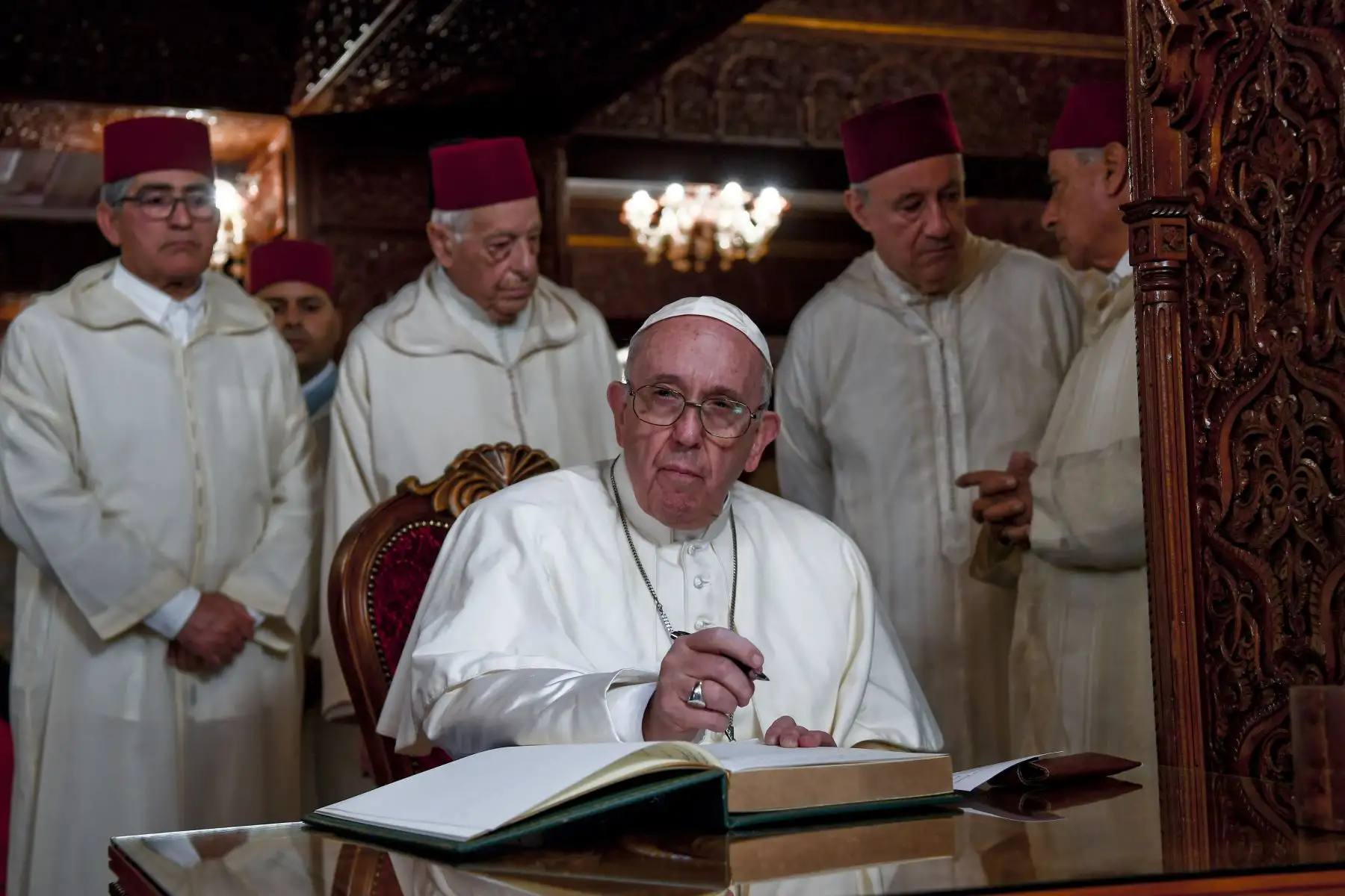 Papa Francisco visita Marruecos. AFP