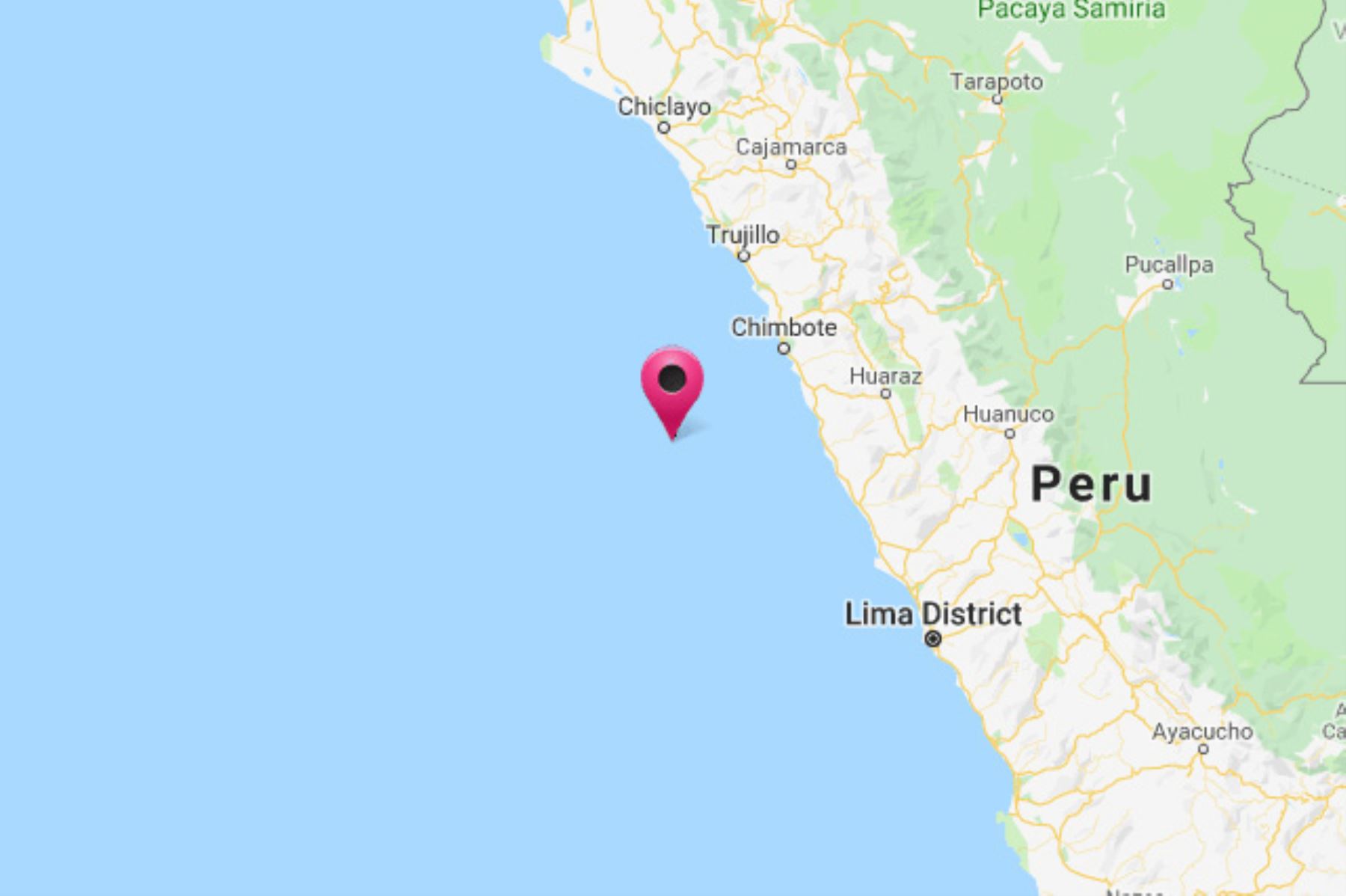 El IGP reportó un sismo de magnitud 6 sacudió en la provincia del Santa, región Áncash, que también fue sentido en la ciudad de Lima.