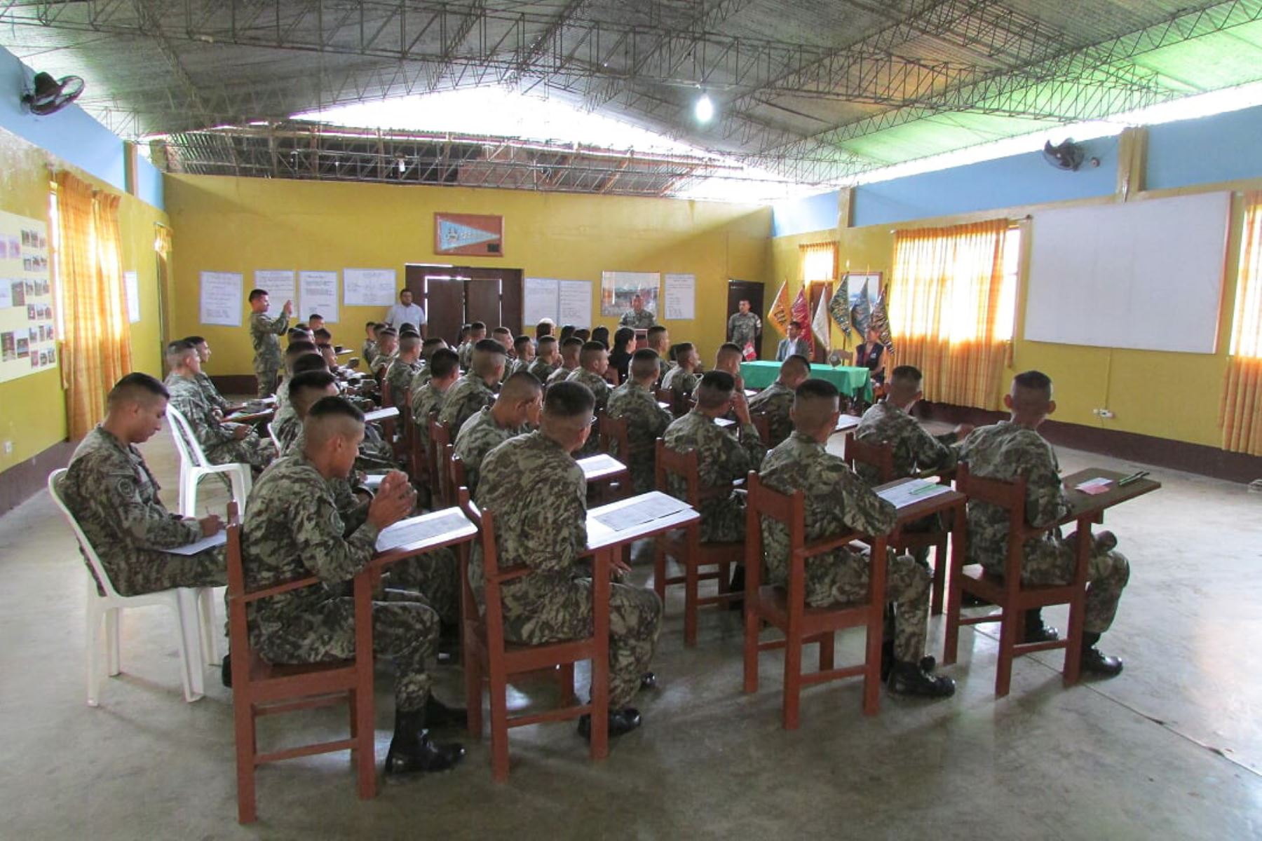 Como parte del Programa de Entrenamiento en Salud Pública son capacitados soldados de La Libertad, Tumbes, Cajamarca y Ucayali,