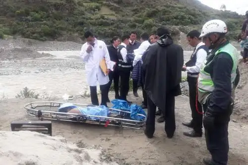 Policía halla cadáver de niña de 5 años en el río Santa, en Áncash. ANDINA/Difusión