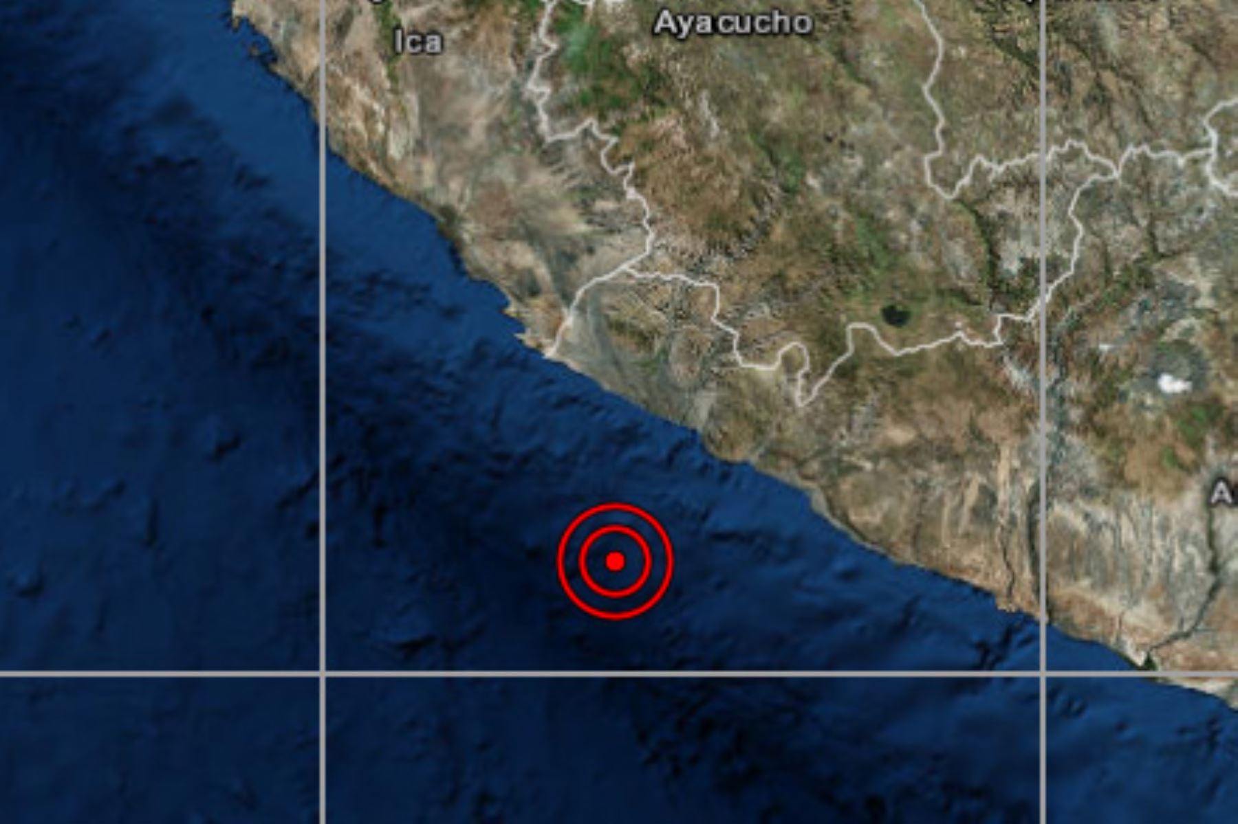 Un sismo de magnitud 4.6 se registró esta tarde en el distrito de Yauca, región Arequipa.