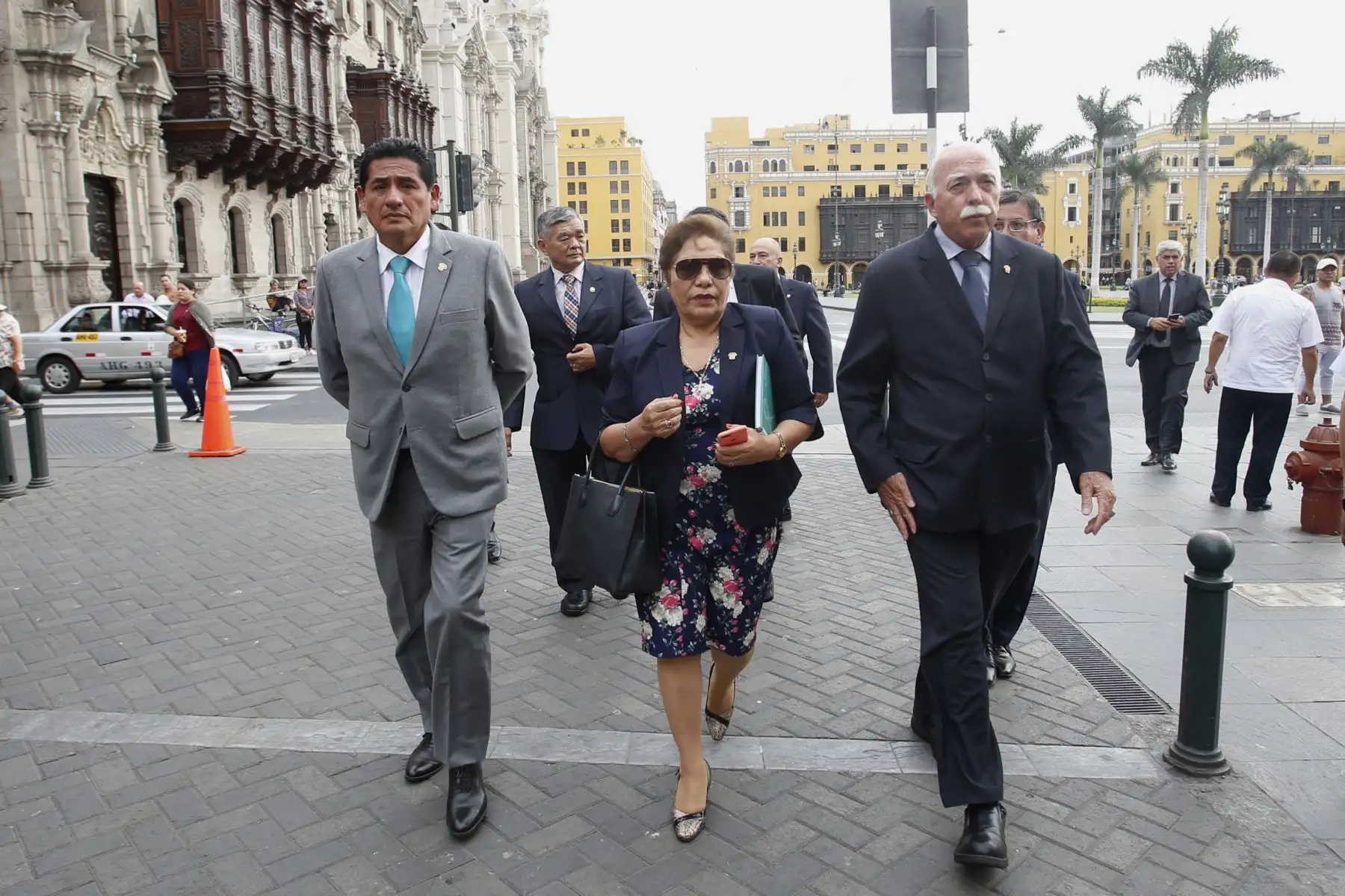 Presidente del Consejo de Ministros, Salvador del Solar se reunió con la bancada de Fuerza Popular.
Foto: ANDINA/Nathalie Sayago