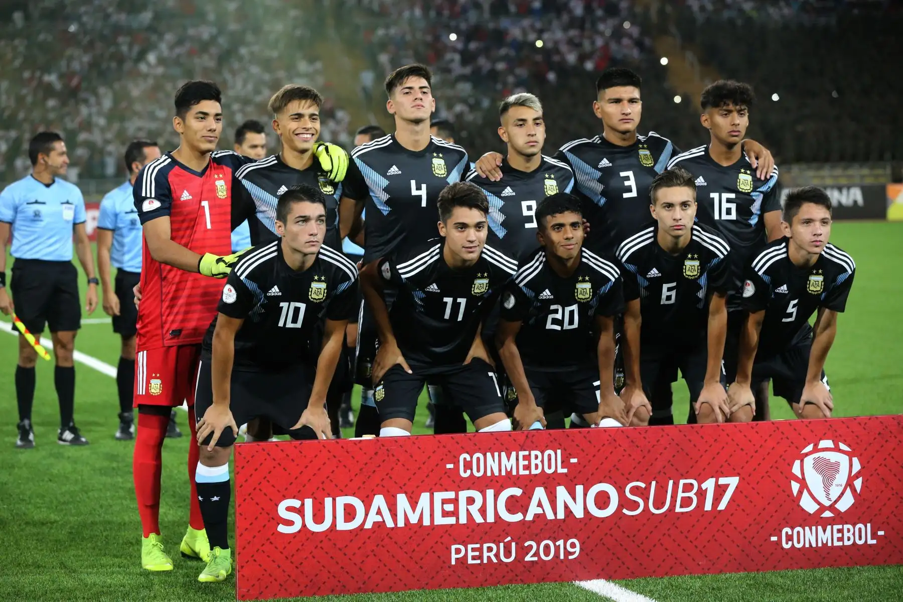 Sub-17 Perú vs. Argentina, en el estadio UNMSM.Foto: ANDINA/Jhony Laurente