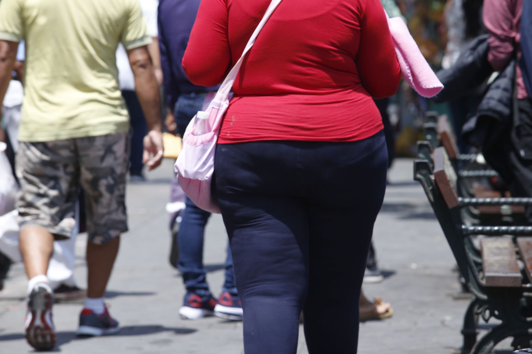 Obesidad. Gente Obesa. Sobrepeso.  Foto: ANDINA/Nathalie Sayago