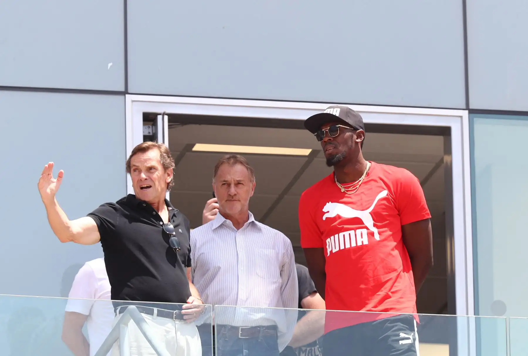 Usain Bolt dejó su huella en la nueva pista atlética de la Videna. Foto: ANDINA/Norman Cordova Usain Bolt dejó su huella en la nueva pista atlética de la Videna. Foto: ANDINA/Norman Cordova