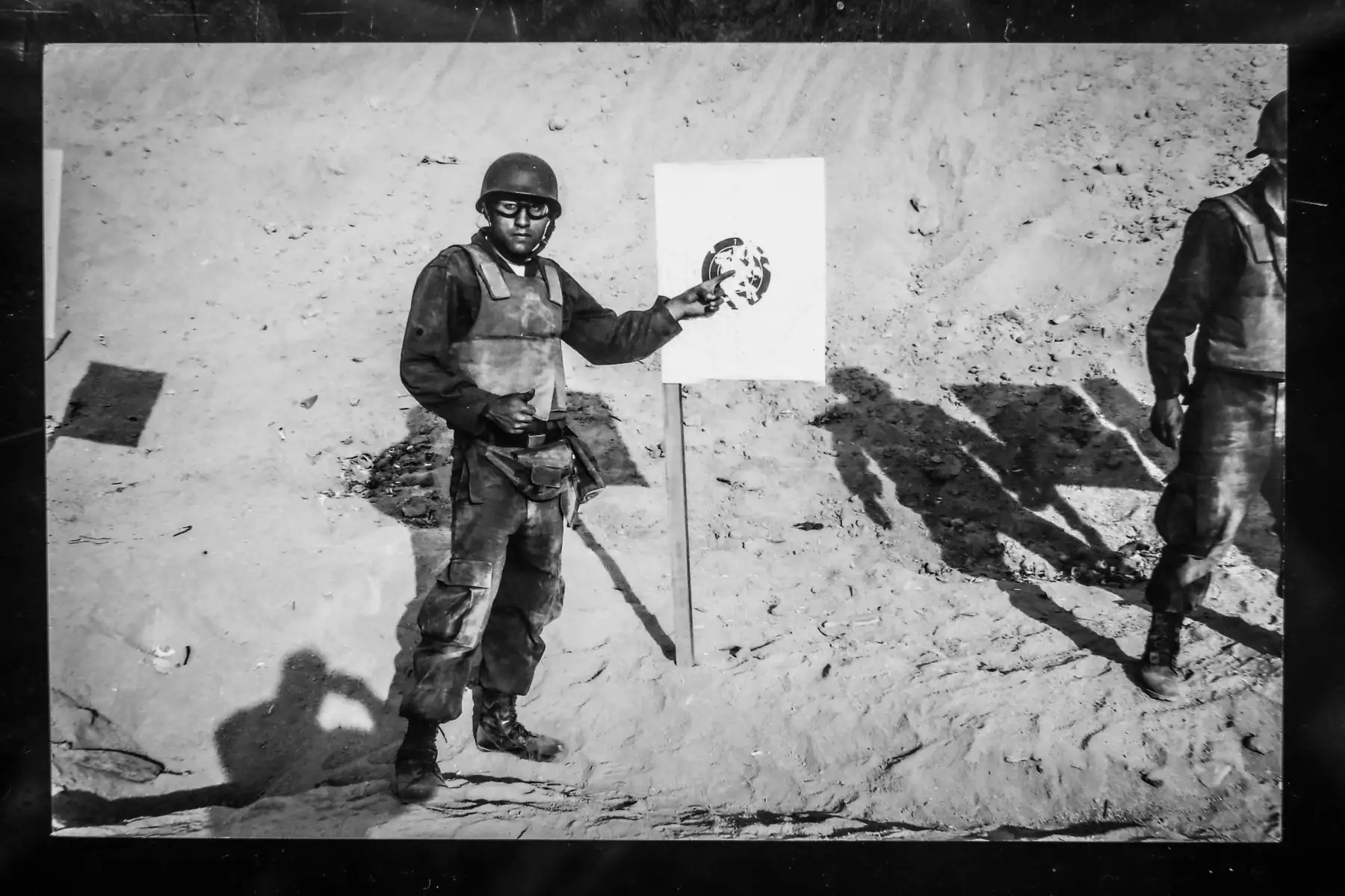 Jorge Arcela en su época de servicio en la Policía Nacional del Perú. Foto: ANDINA/Luis Iparraguirre