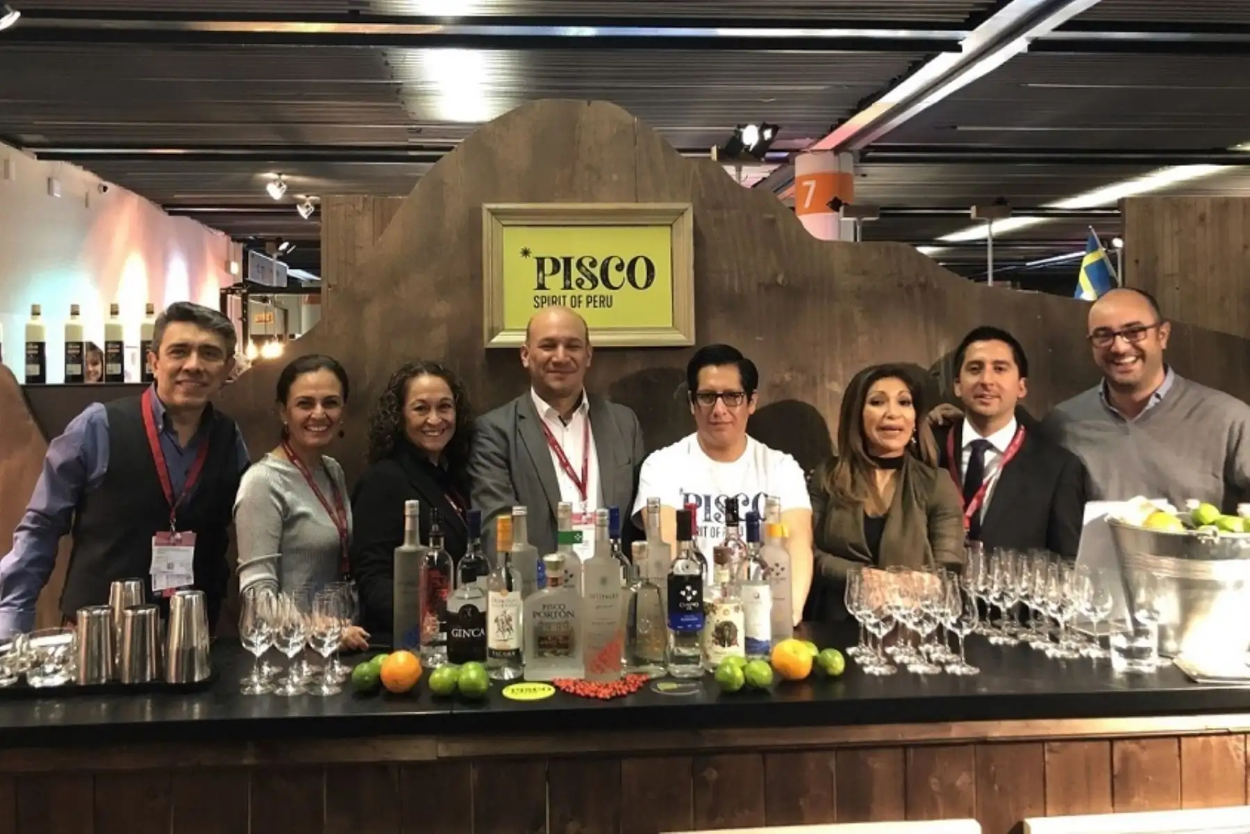 Participación peruana en feria internacional de licores Prowein 2019 en Alemania. Foto: Cortesía.