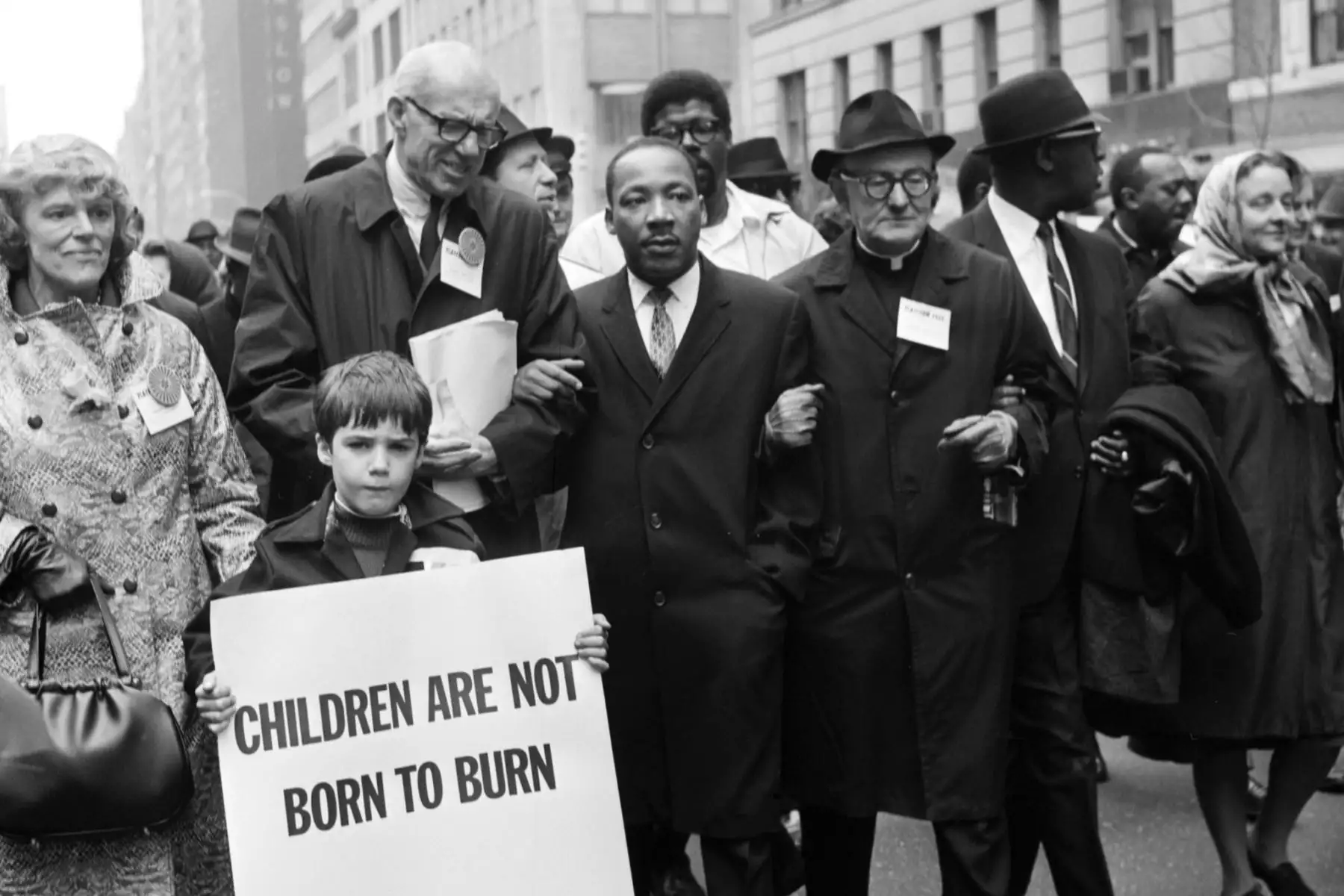 Martin Luther King, durante una manifestación el16 de marzo , 1967en Nueva York. Foto: AFP Martin Luther King, durante una manifestación el16 de marzo , 1967en Nueva York. Foto: AFP